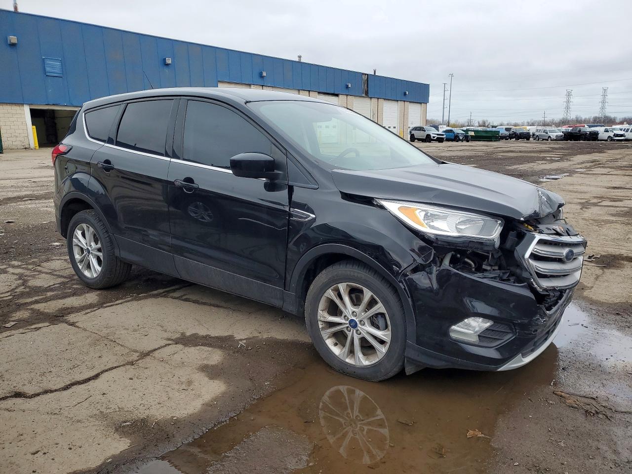 2019 Ford Escape Se Black vin: 1FMCU0GDXKUB99771