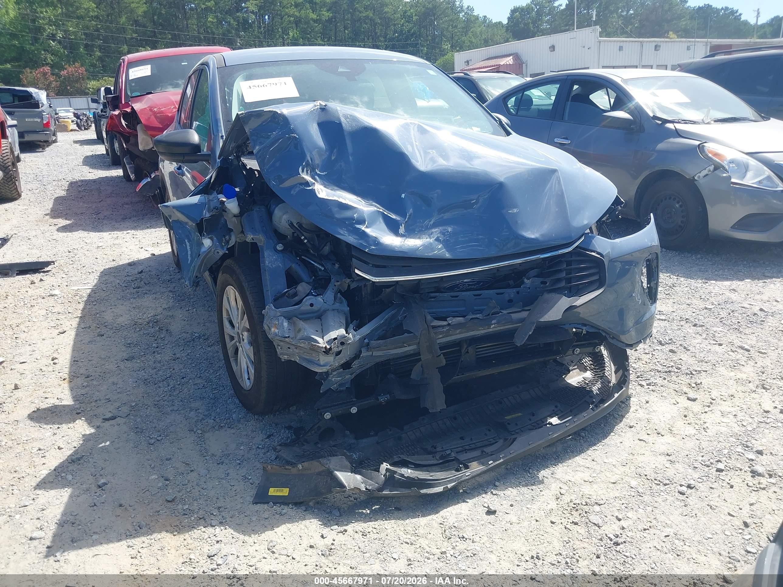 2024 Ford Escape Active Blue vin: 1FMCU0GN2RUB13839