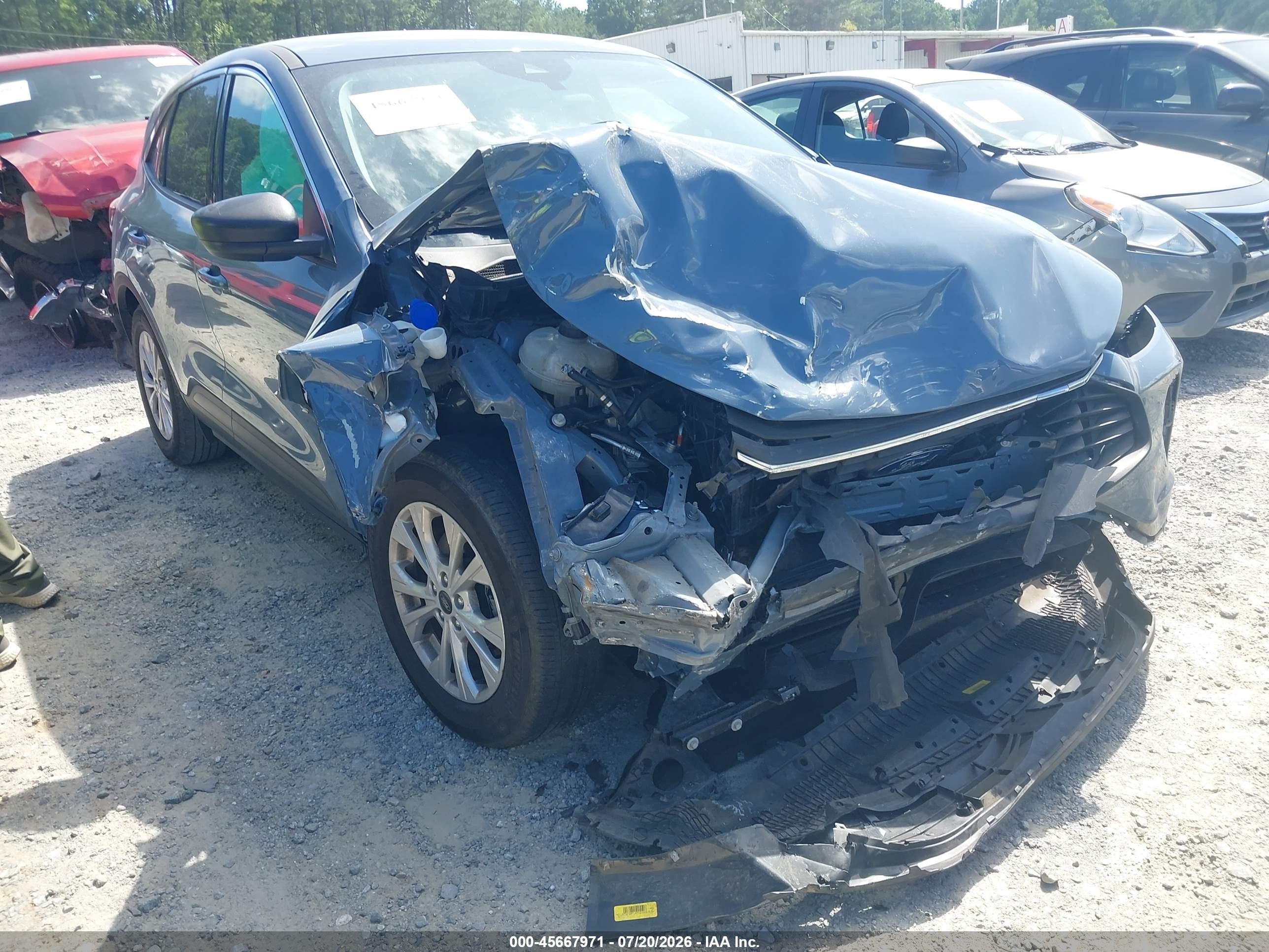 2024 Ford Escape Active Blue vin: 1FMCU0GN2RUB13839