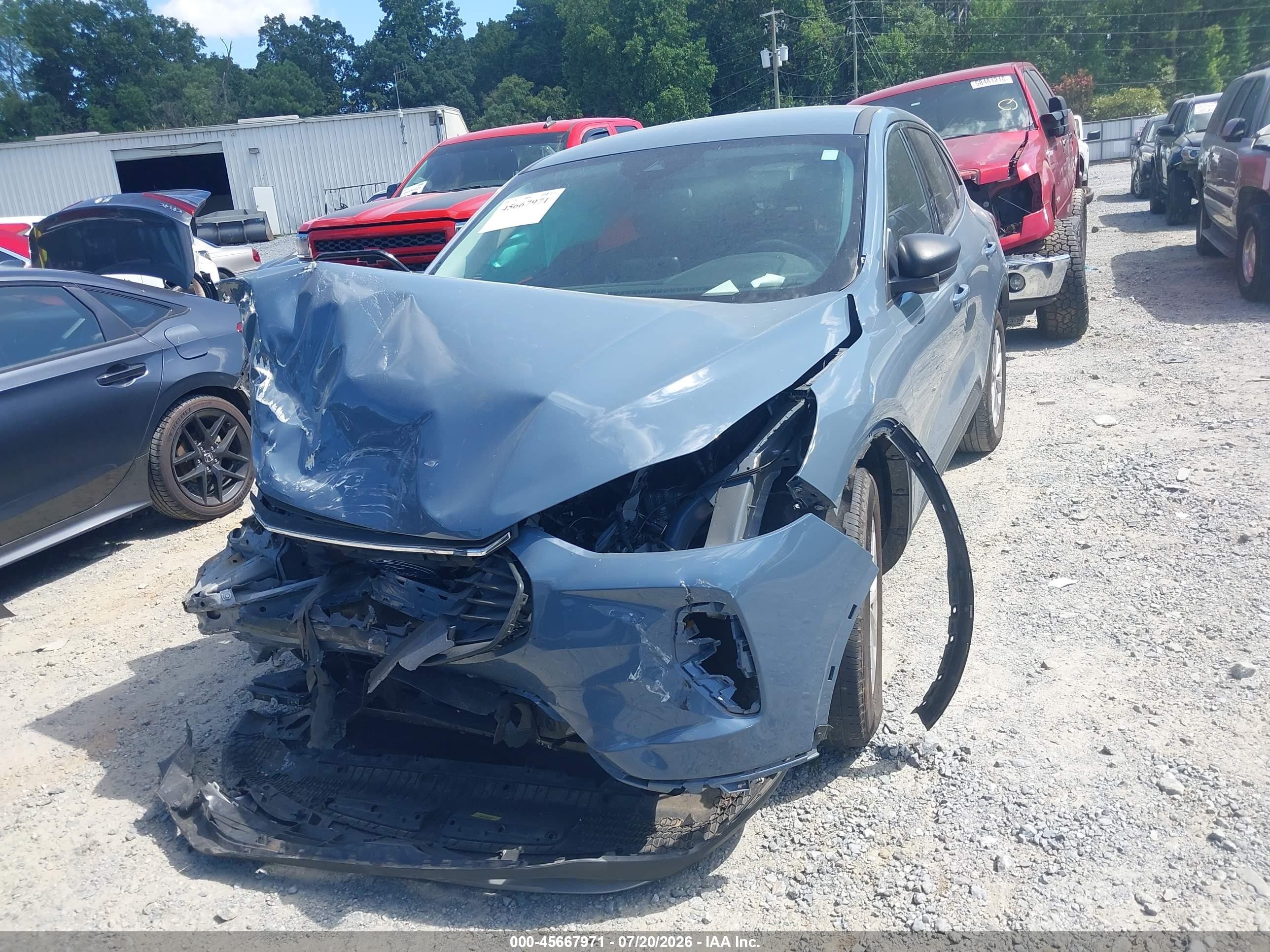 2024 Ford Escape Active Blue vin: 1FMCU0GN2RUB13839