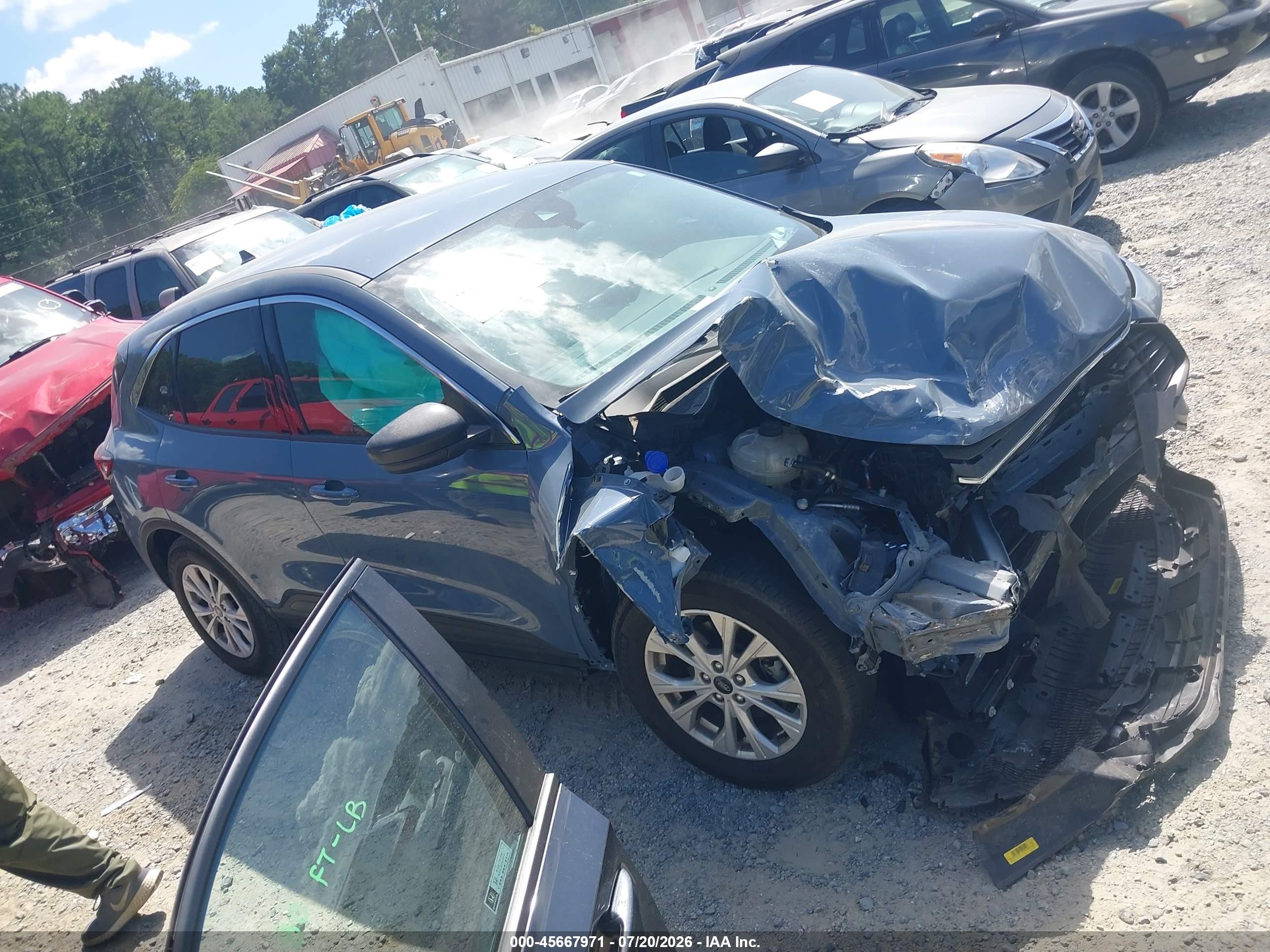 2024 Ford Escape Active Blue vin: 1FMCU0GN2RUB13839