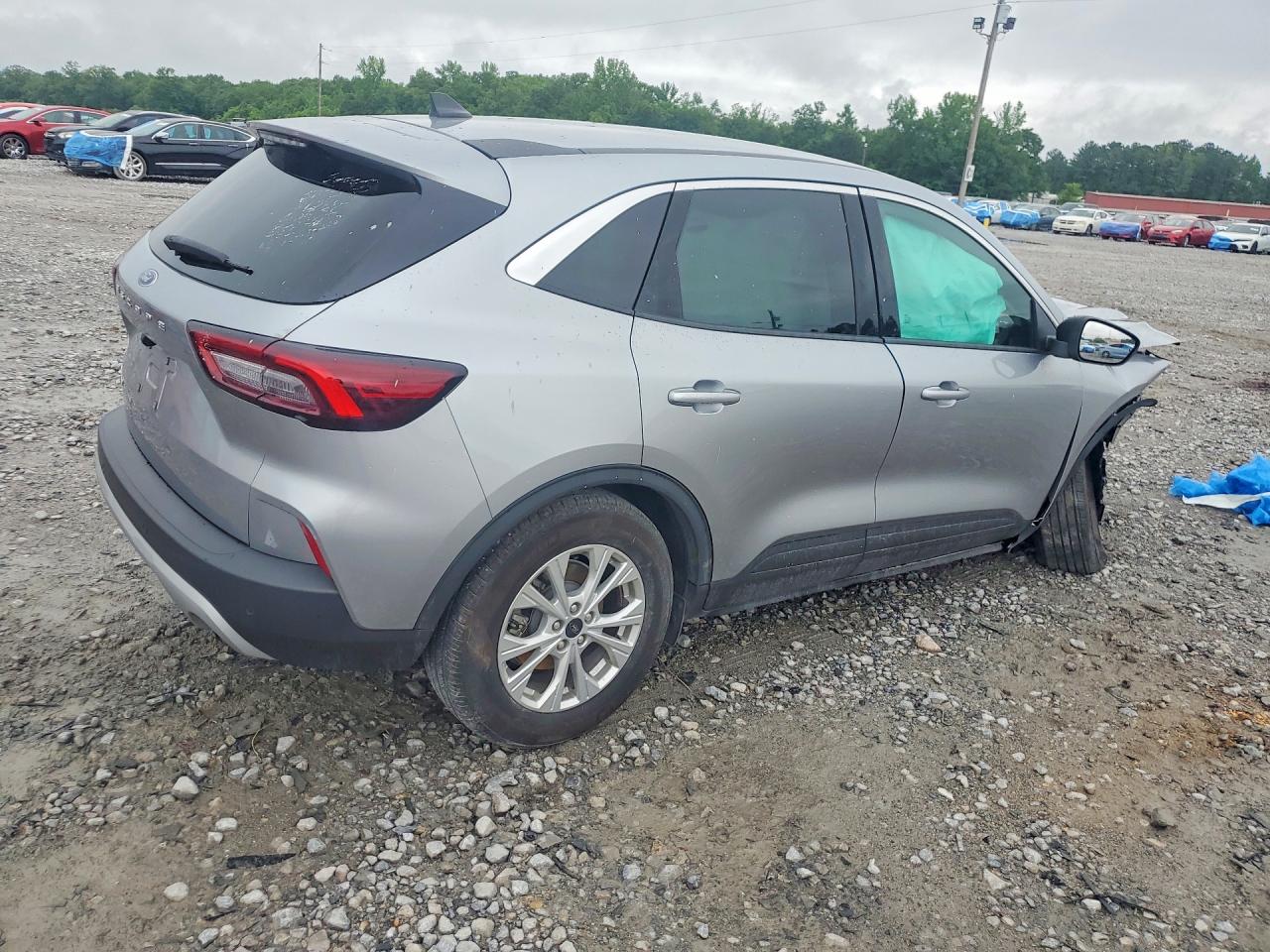 2024 Ford Escape Active Silver vin: 1FMCU0GN4RUB55963