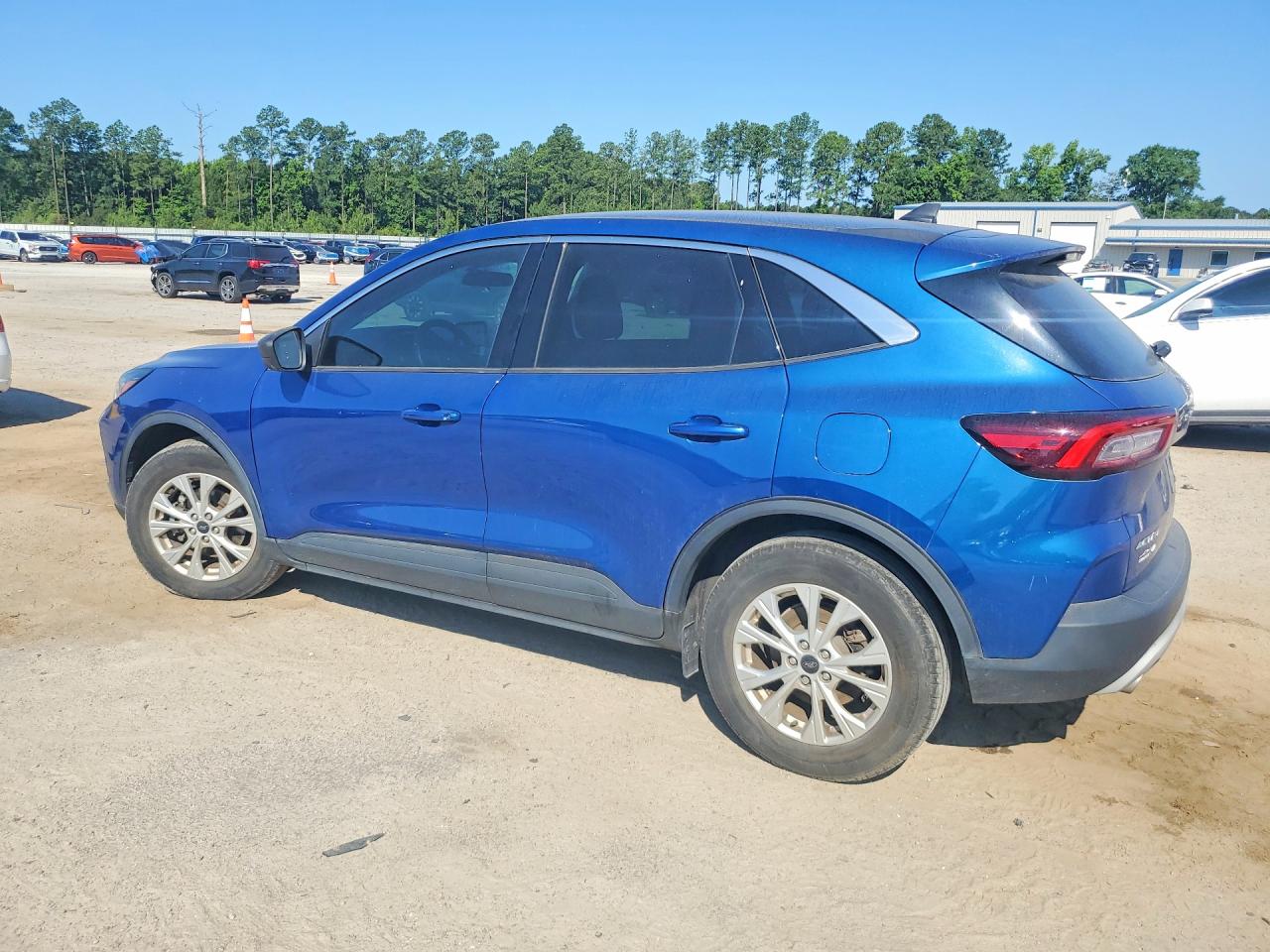 2023 Ford Escape Active Blue vin: 1FMCU0GN6PUA44084