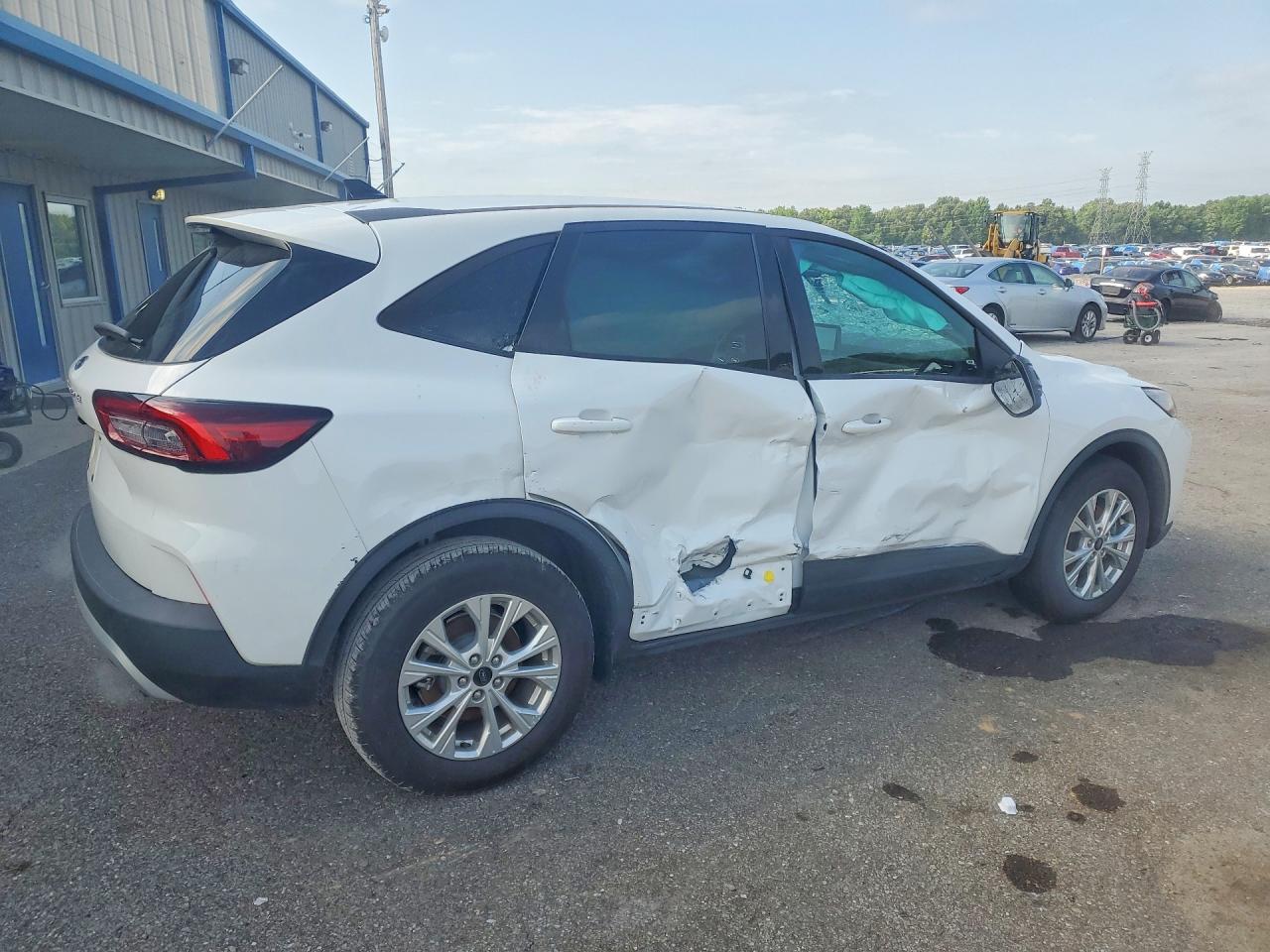 2025 Ford Escape Active White vin: 1FMCU0GN6SUB60359