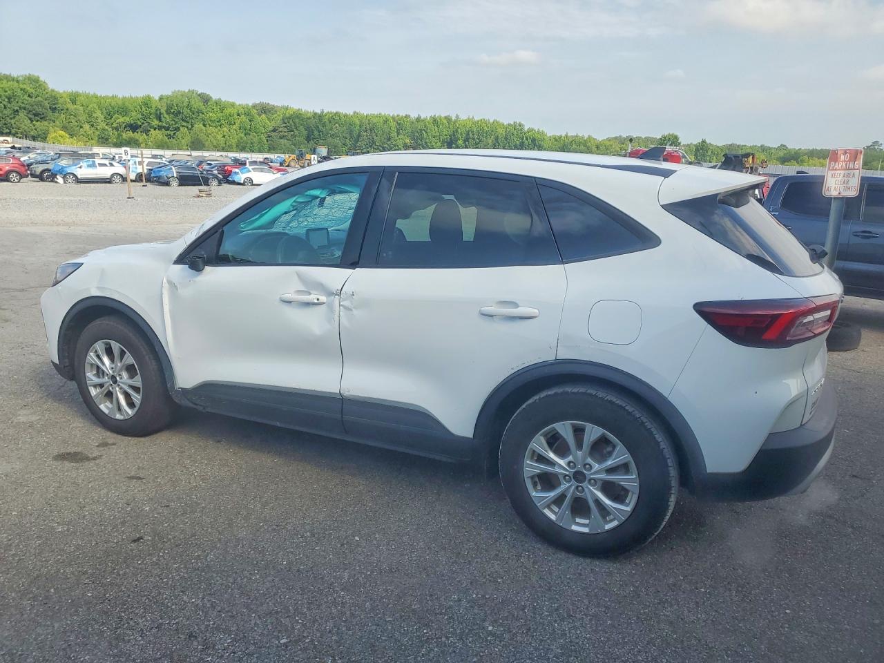 2025 Ford Escape Active White vin: 1FMCU0GN6SUB60359