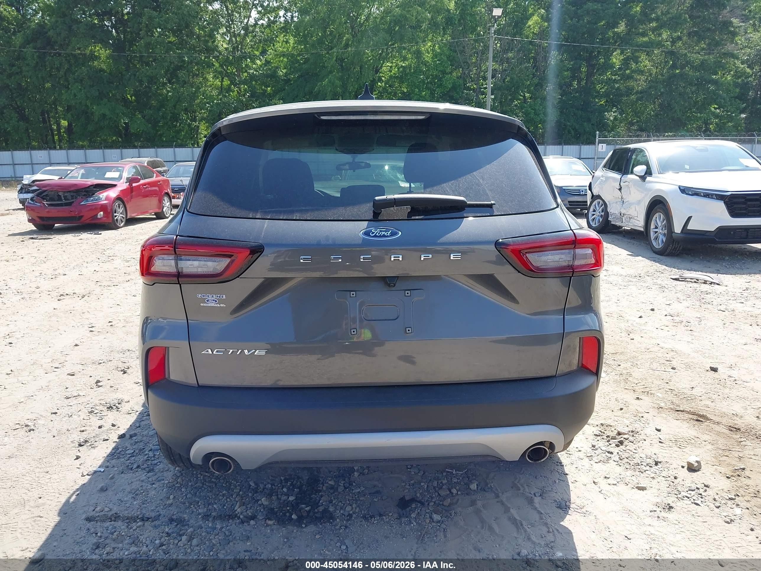 2023 Ford Escape Active Gray vin: 1FMCU0GN9PUB21627