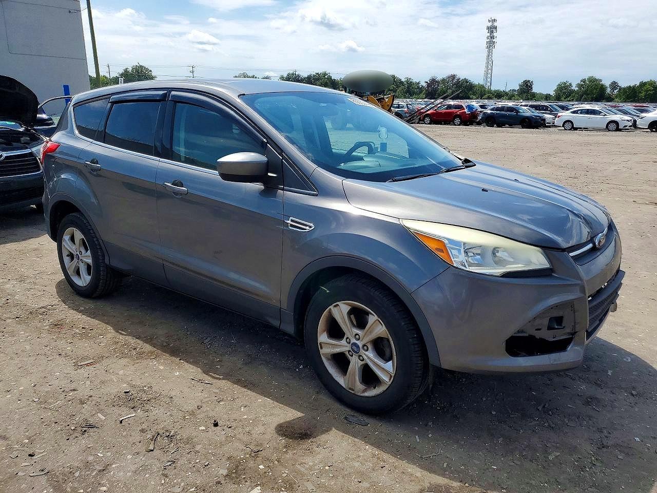 2013 Ford Escape Se Gray vin: 1FMCU0GX0DUA28461