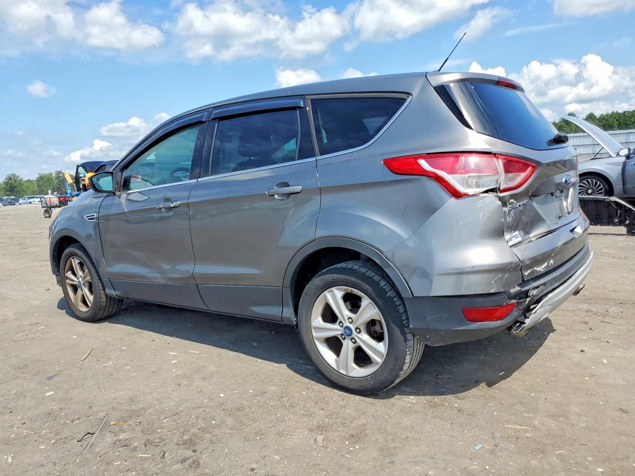 2013 Ford Escape Se Gray vin: 1FMCU0GX0DUA28461
