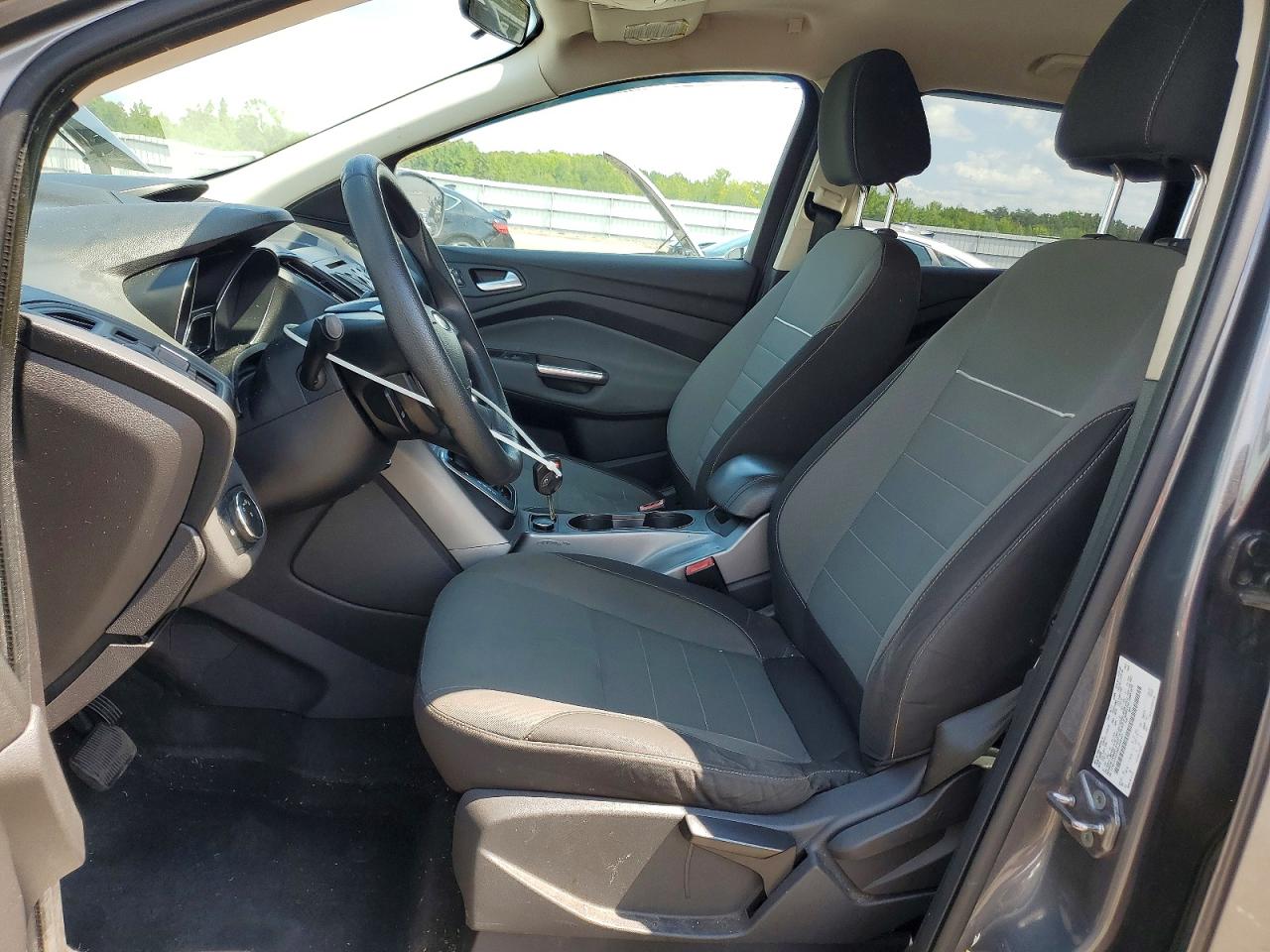 2013 Ford Escape Se Gray vin: 1FMCU0GX0DUA28461