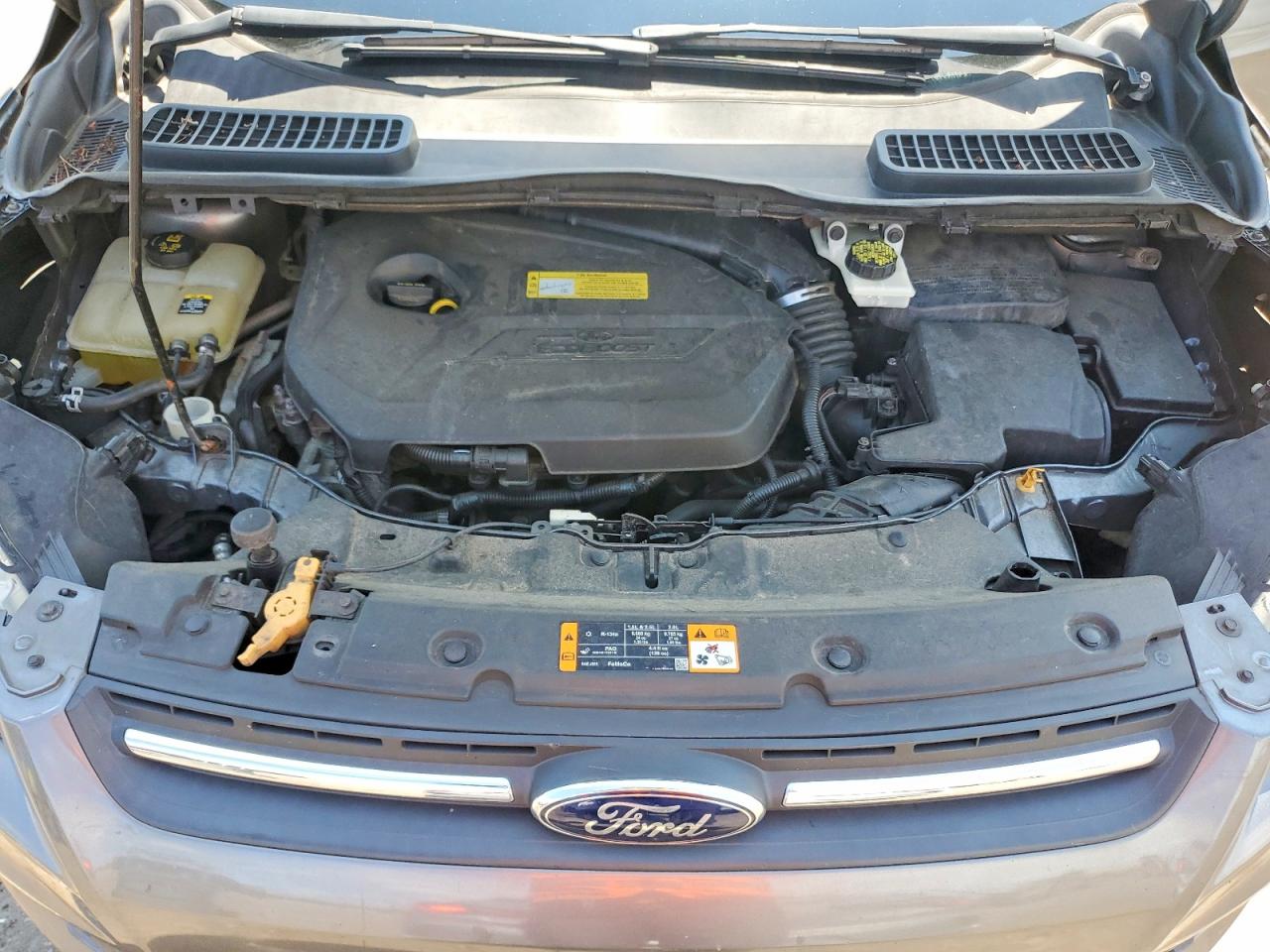 2013 Ford Escape Se Gray vin: 1FMCU0GX0DUA28461