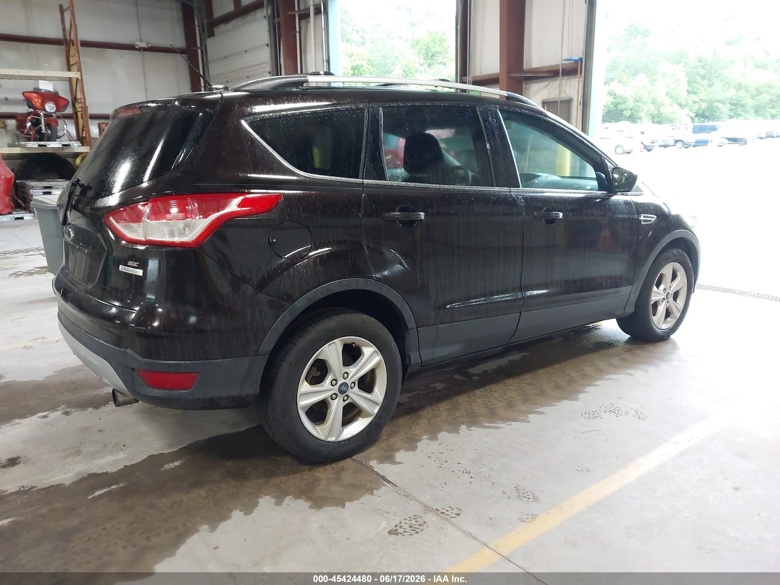 2013 Ford Escape Se Dark Brown vin: 1FMCU0GX0DUC12413