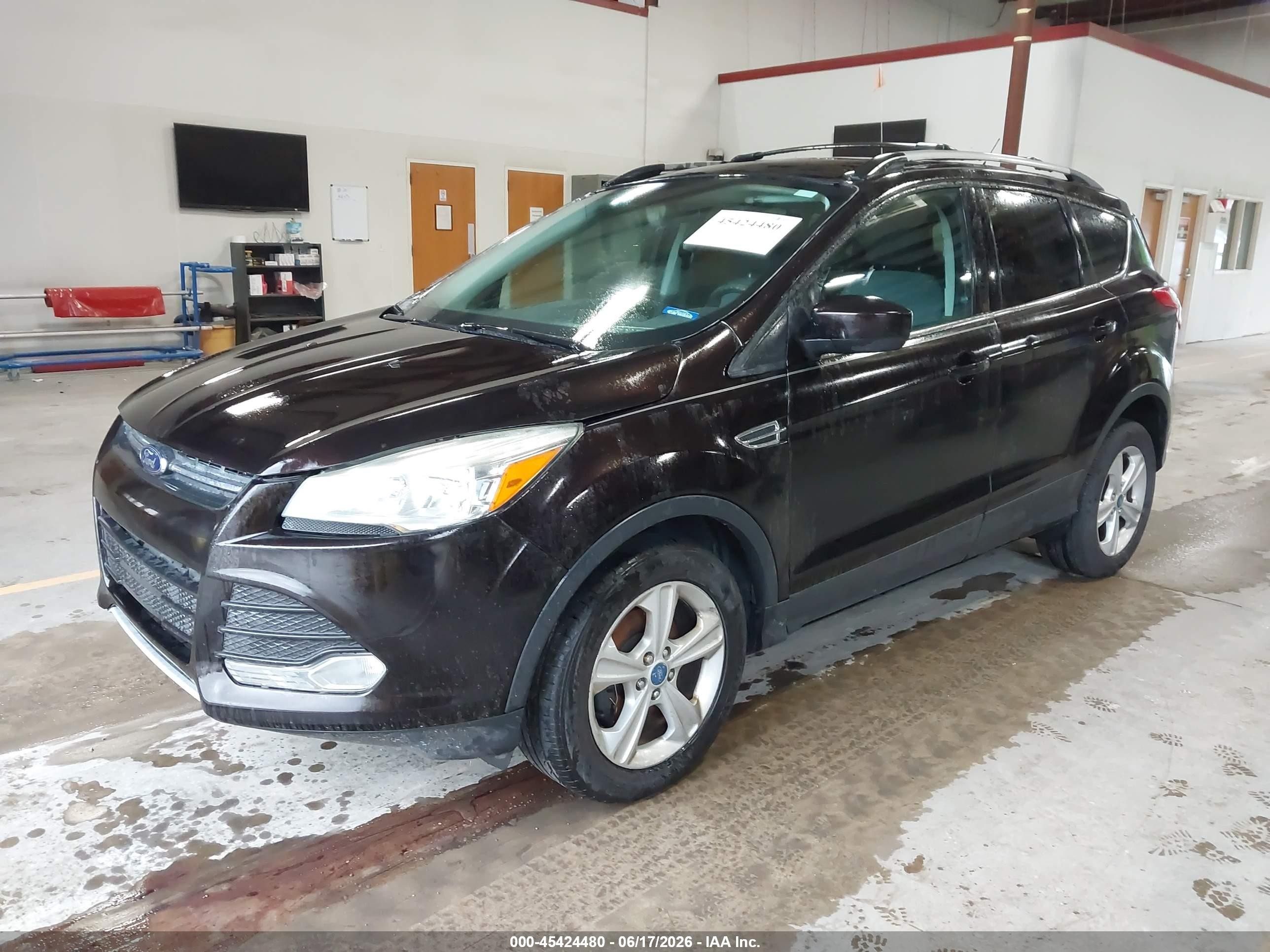 2013 Ford Escape Se Dark Brown vin: 1FMCU0GX0DUC12413