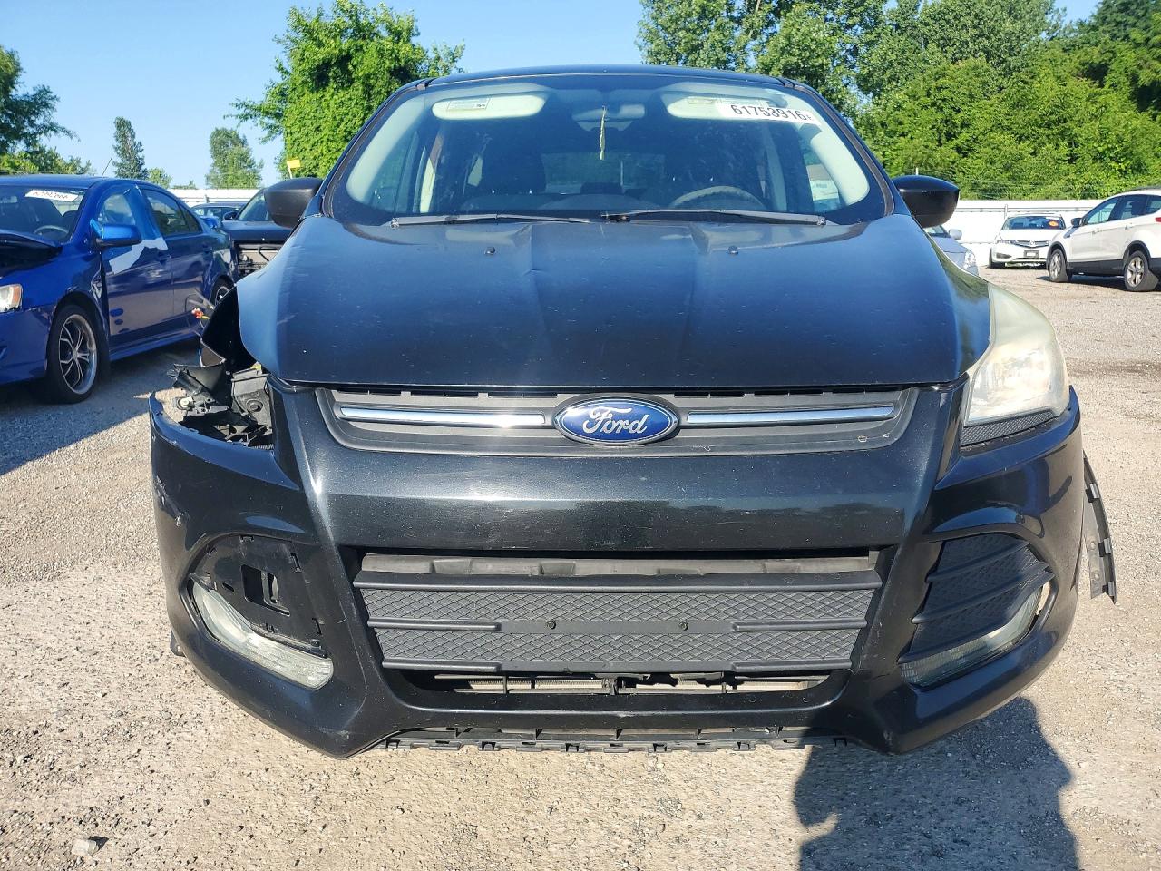 2013 Ford Escape Se Черный vin: 1FMCU0GX0DUC64804