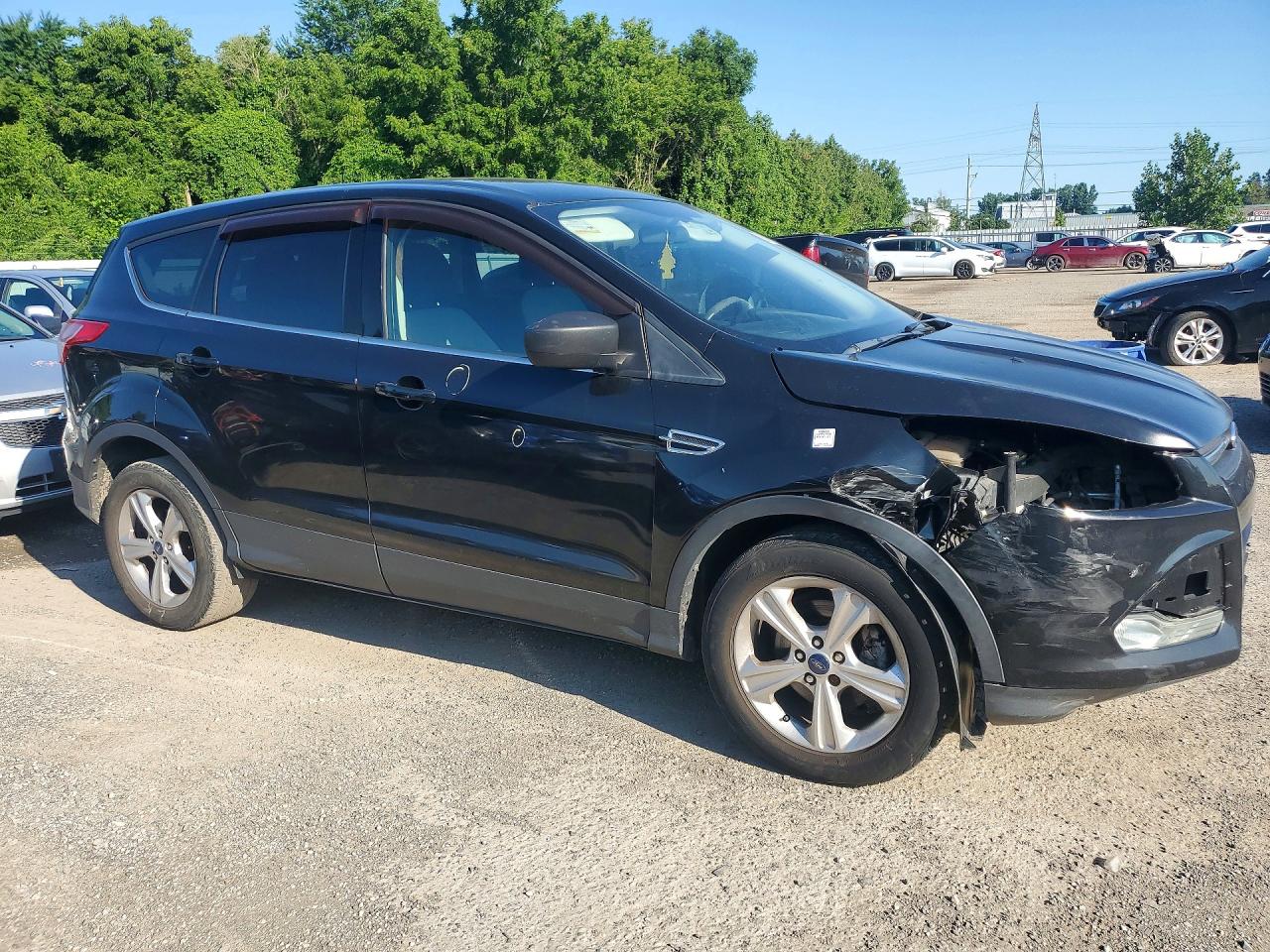 2013 Ford Escape Se Черный vin: 1FMCU0GX0DUC64804