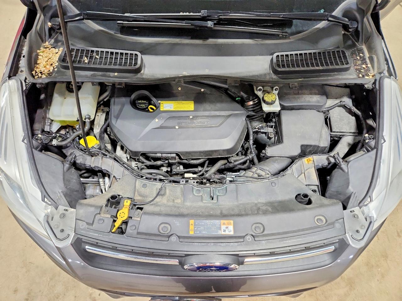 2013 Ford Escape Se Gray vin: 1FMCU0GX0DUC78511