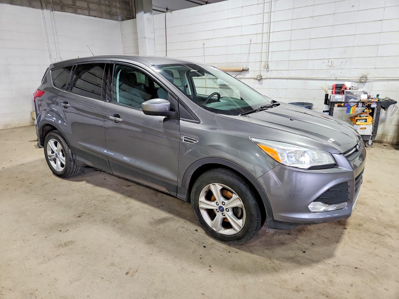 2013 Ford Escape Se Gray vin: 1FMCU0GX0DUC78511
