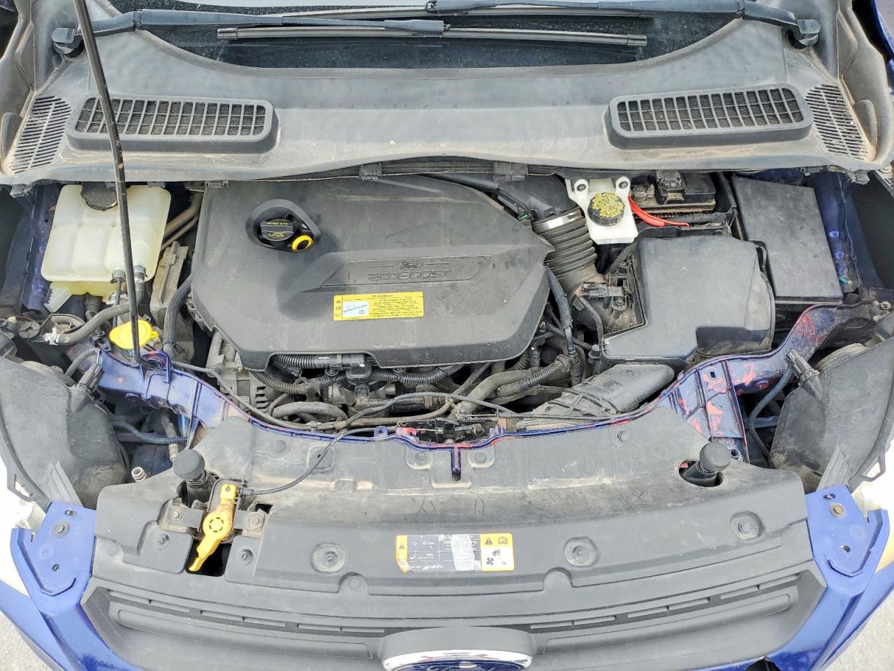 2013 Ford Escape Se Blue vin: 1FMCU0GX0DUC85751