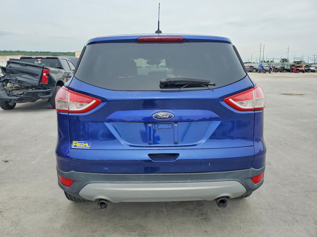 2013 Ford Escape Se Blue vin: 1FMCU0GX0DUC85751