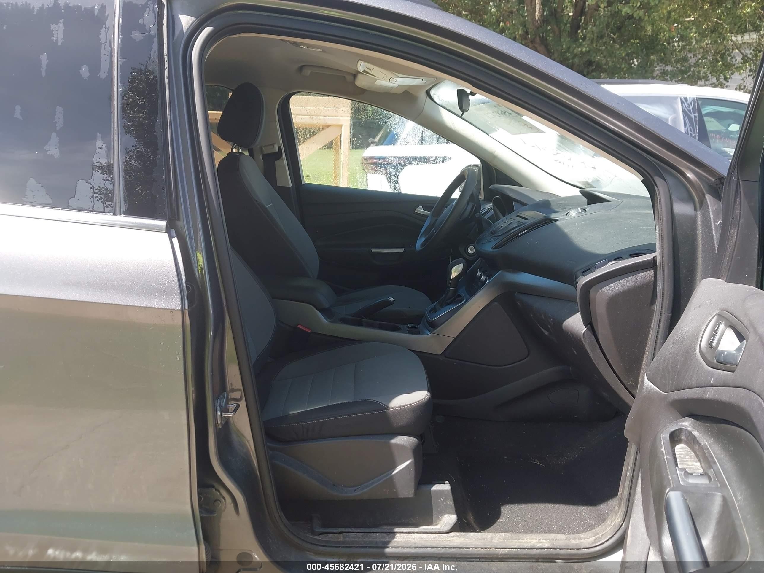 2013 Ford Escape Se Gray vin: 1FMCU0GX0DUC92618
