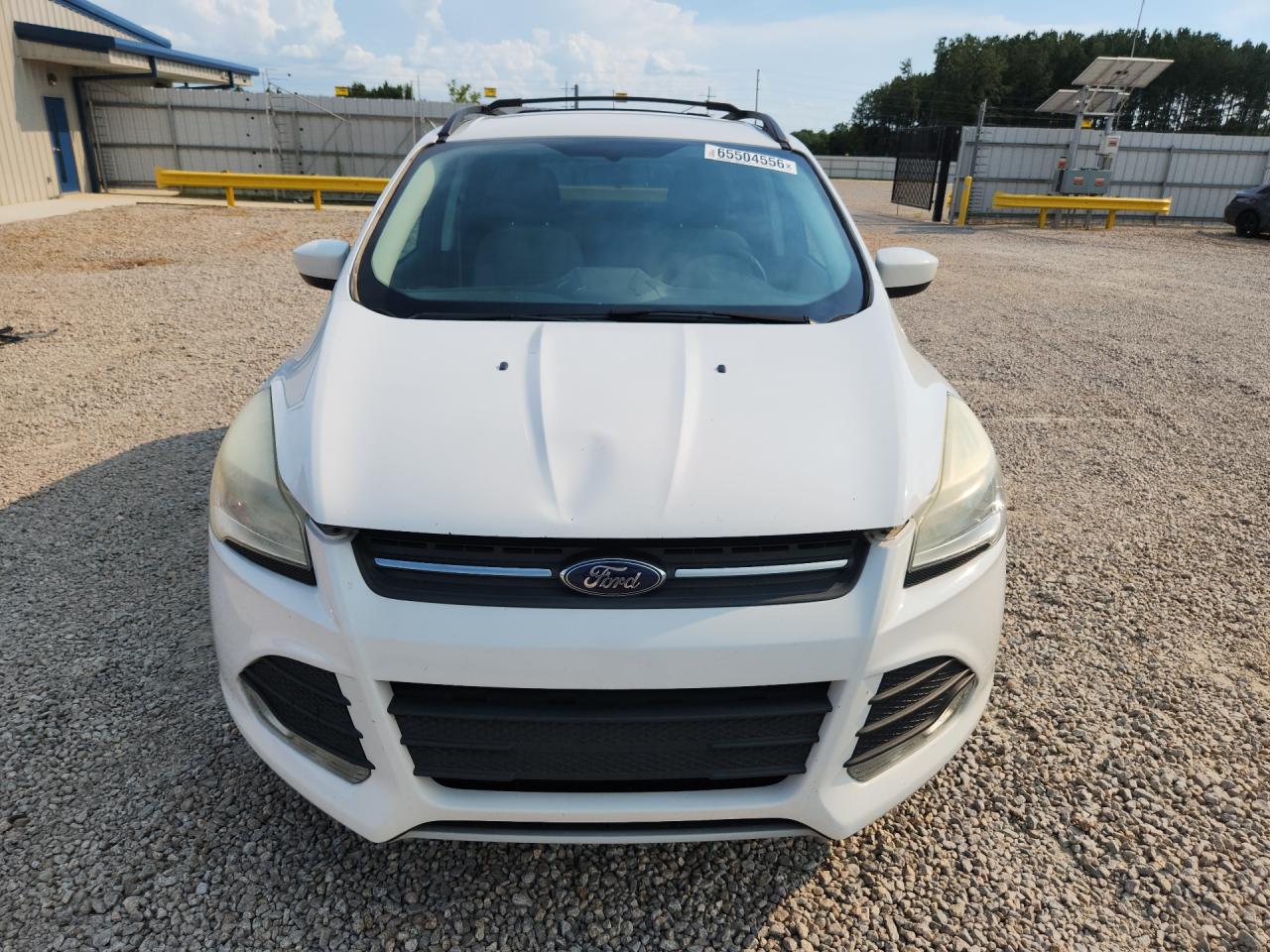 2013 Ford Escape Se White vin: 1FMCU0GX0DUC98435