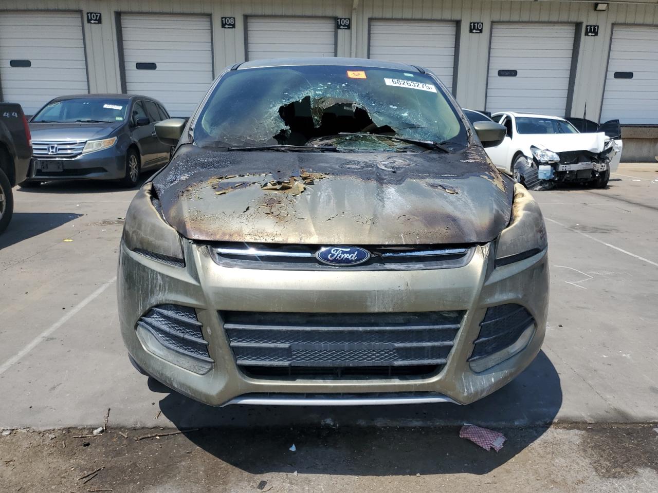 2013 Ford Escape Se Green vin: 1FMCU0GX0DUD32583