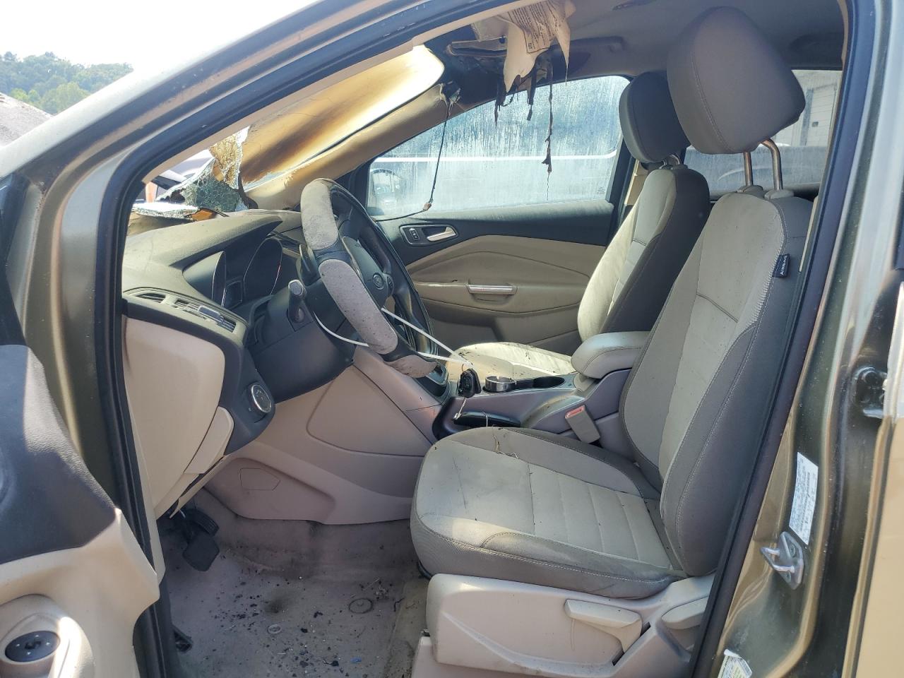 2013 Ford Escape Se Green vin: 1FMCU0GX0DUD32583