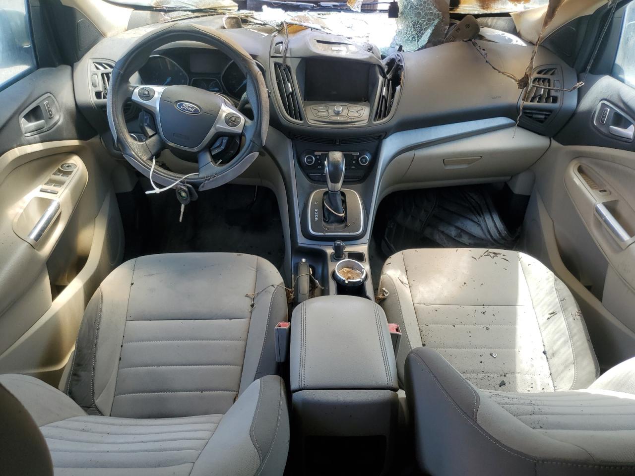 2013 Ford Escape Se Green vin: 1FMCU0GX0DUD32583