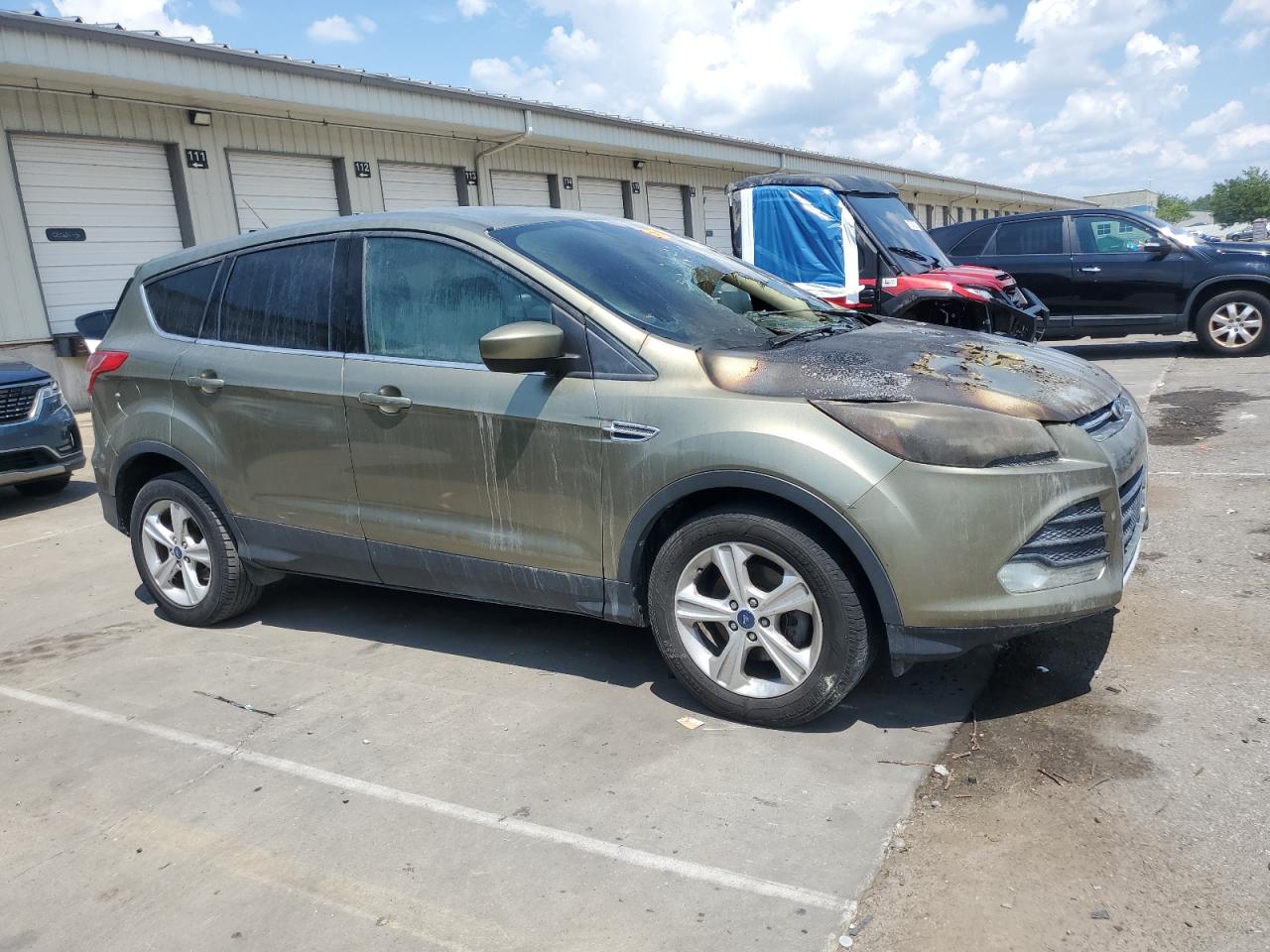 2013 Ford Escape Se Green vin: 1FMCU0GX0DUD32583