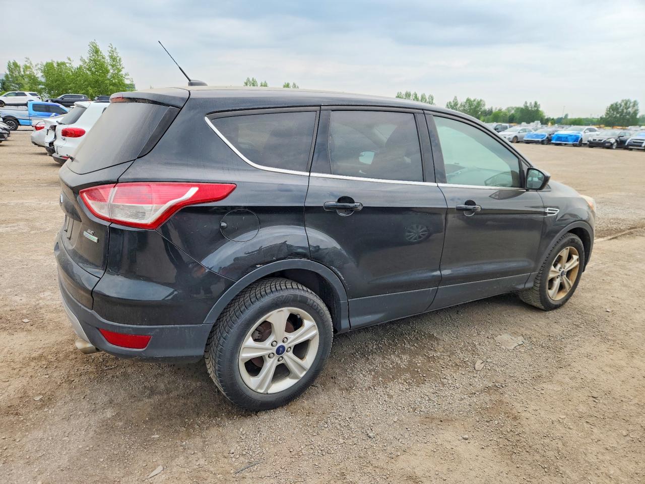 2013 Ford Escape Se Black vin: 1FMCU0GX0DUD73652