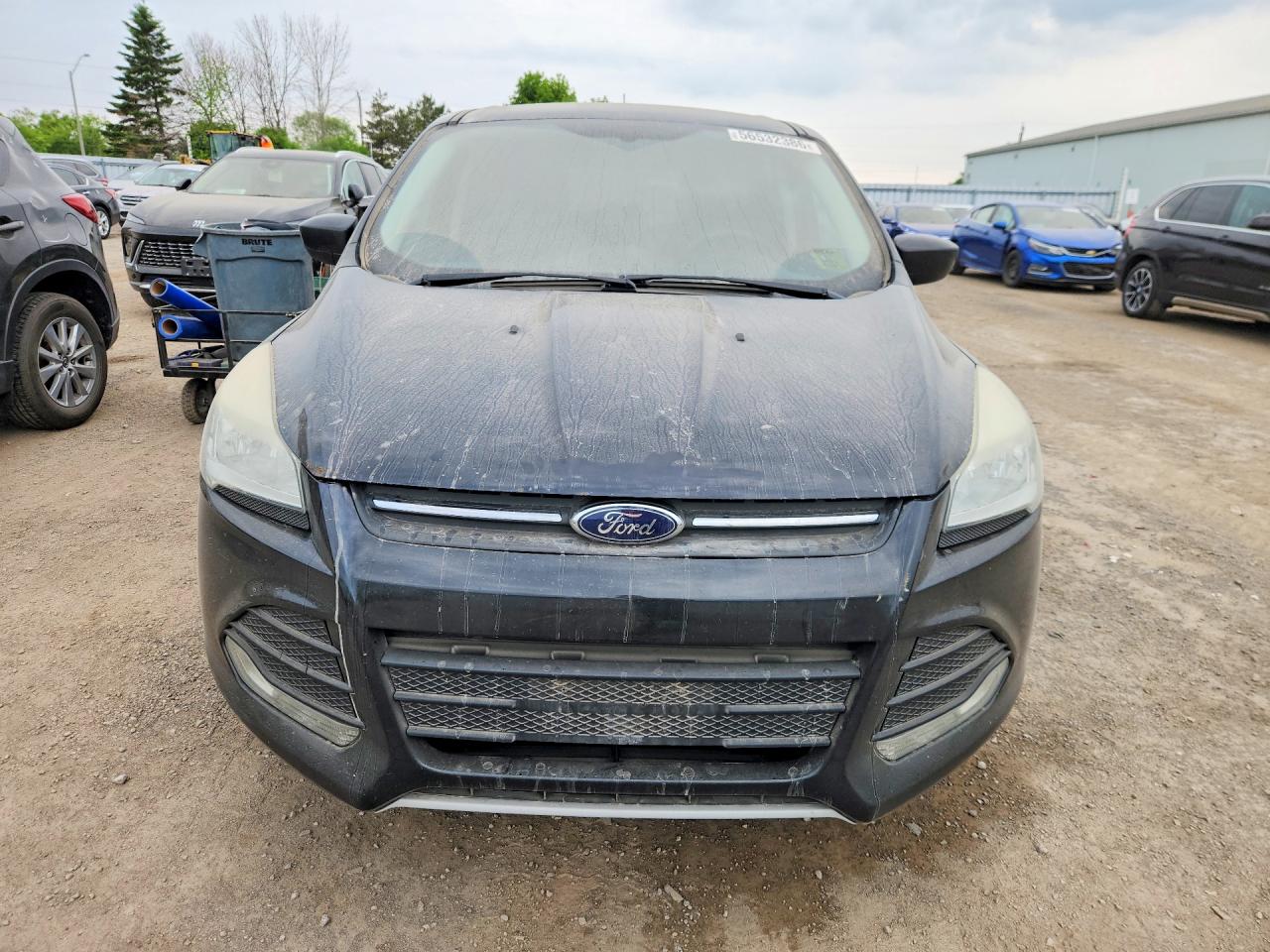 2013 Ford Escape Se Black vin: 1FMCU0GX0DUD73652