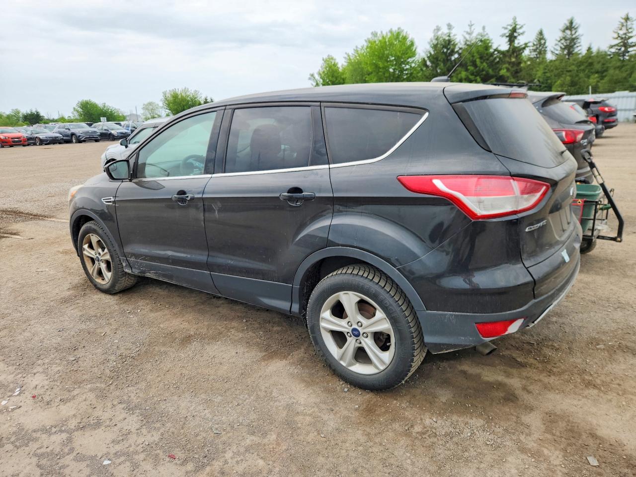 2013 Ford Escape Se Black vin: 1FMCU0GX0DUD73652