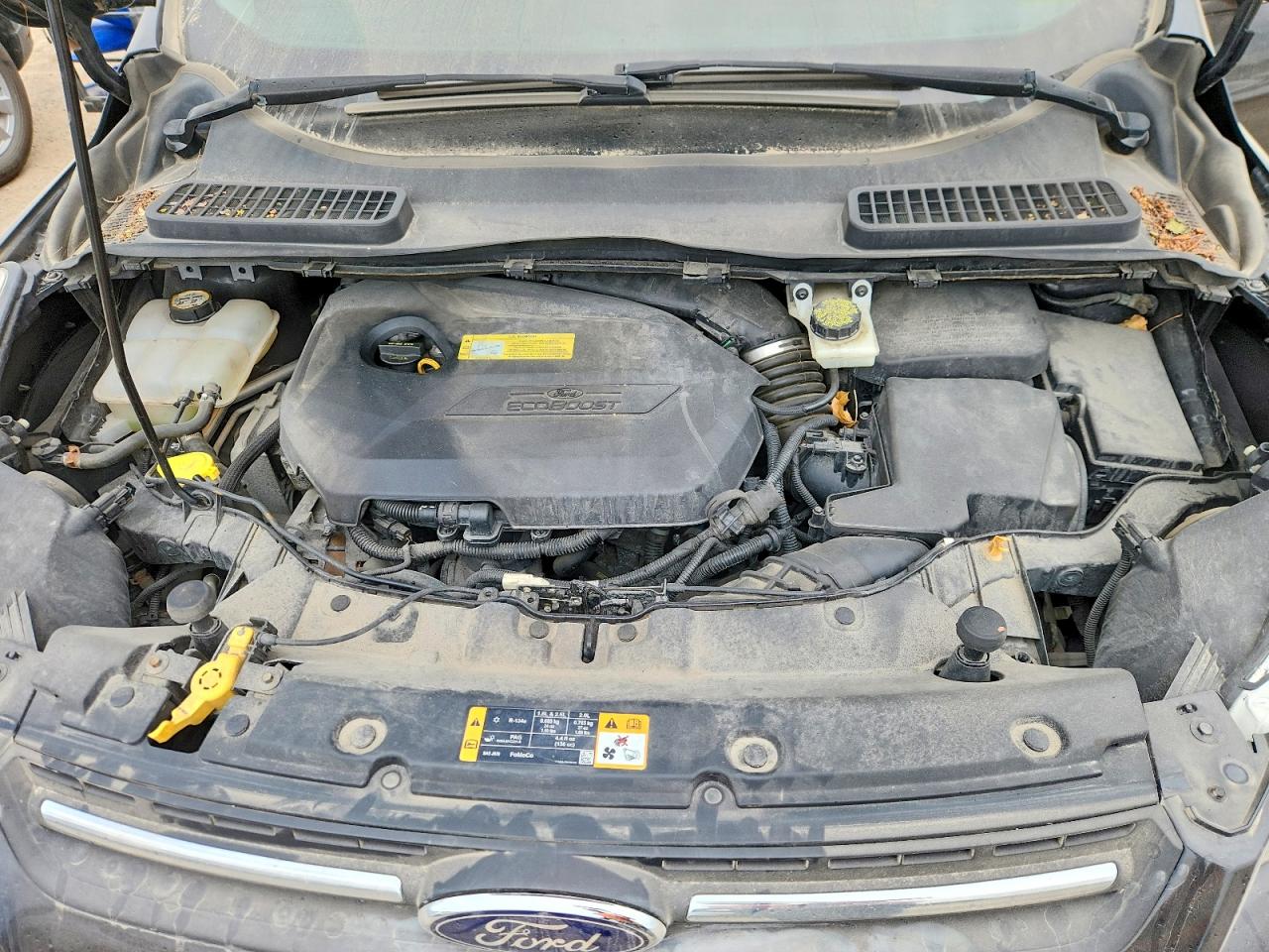 2013 Ford Escape Se Black vin: 1FMCU0GX0DUD73652