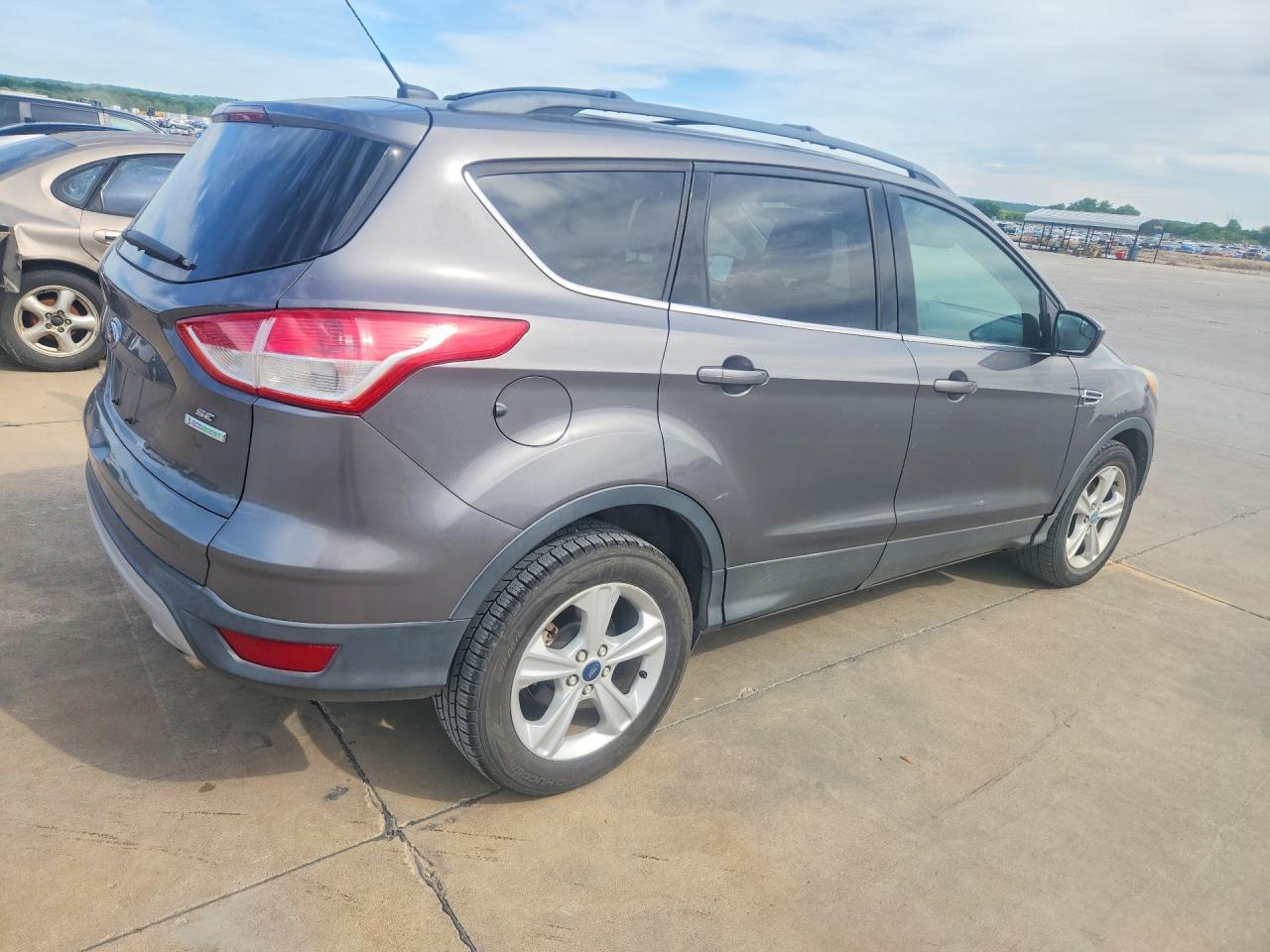 2013 Ford Escape Se Gray vin: 1FMCU0GX0DUD92430