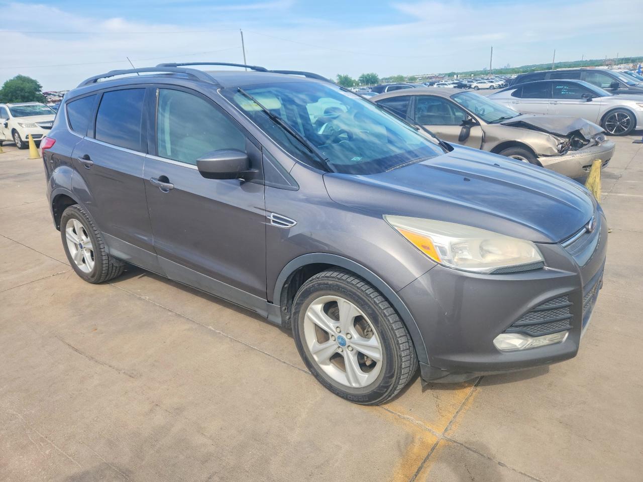 2013 Ford Escape Se Gray vin: 1FMCU0GX0DUD92430