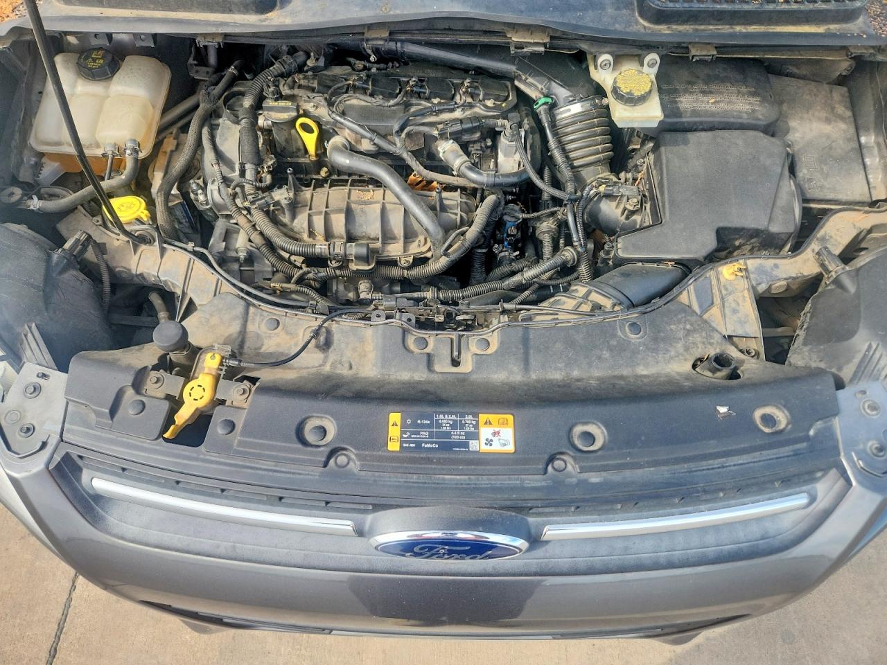 2013 Ford Escape Se Gray vin: 1FMCU0GX0DUD92430