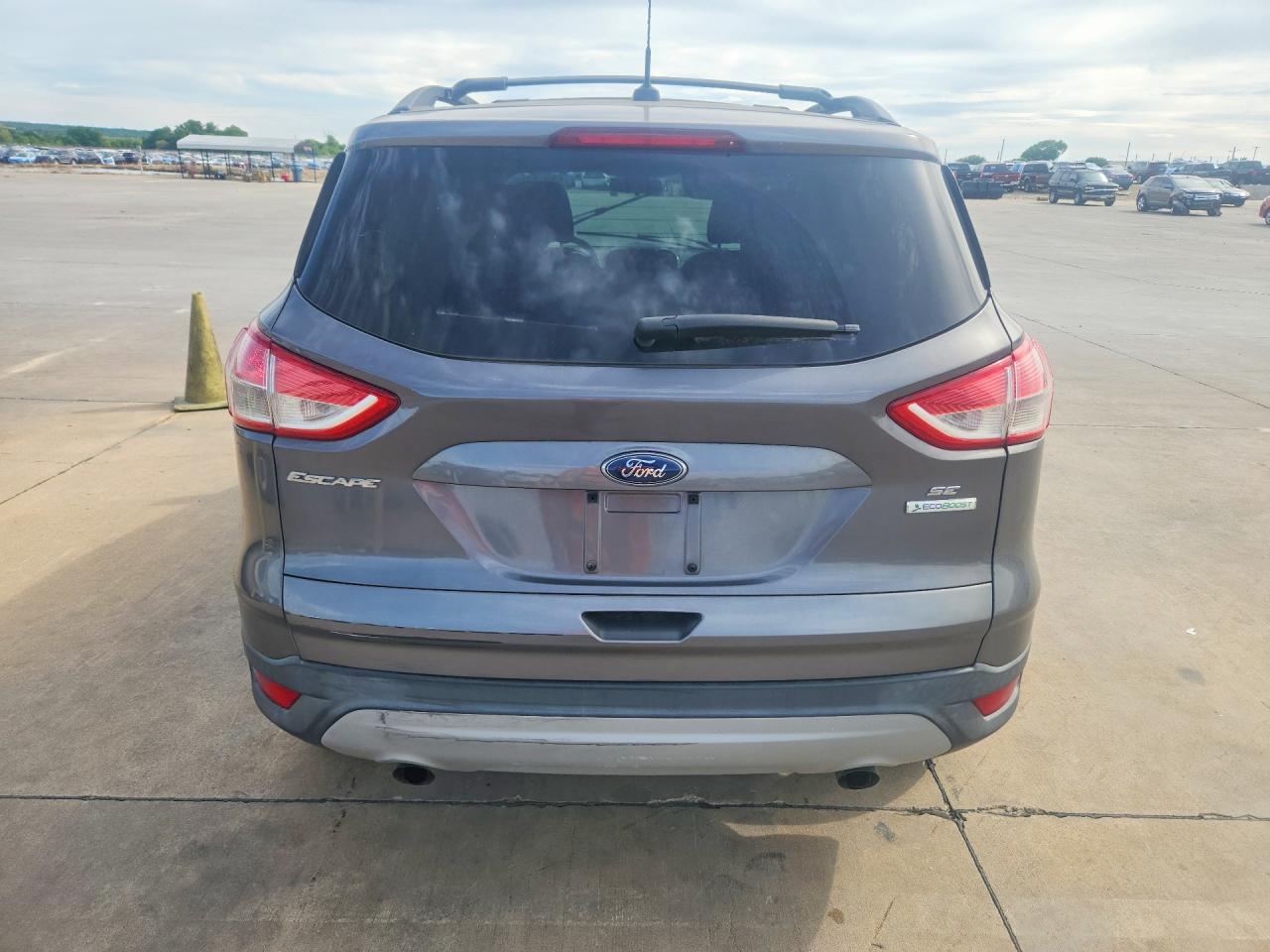 2013 Ford Escape Se Gray vin: 1FMCU0GX0DUD92430