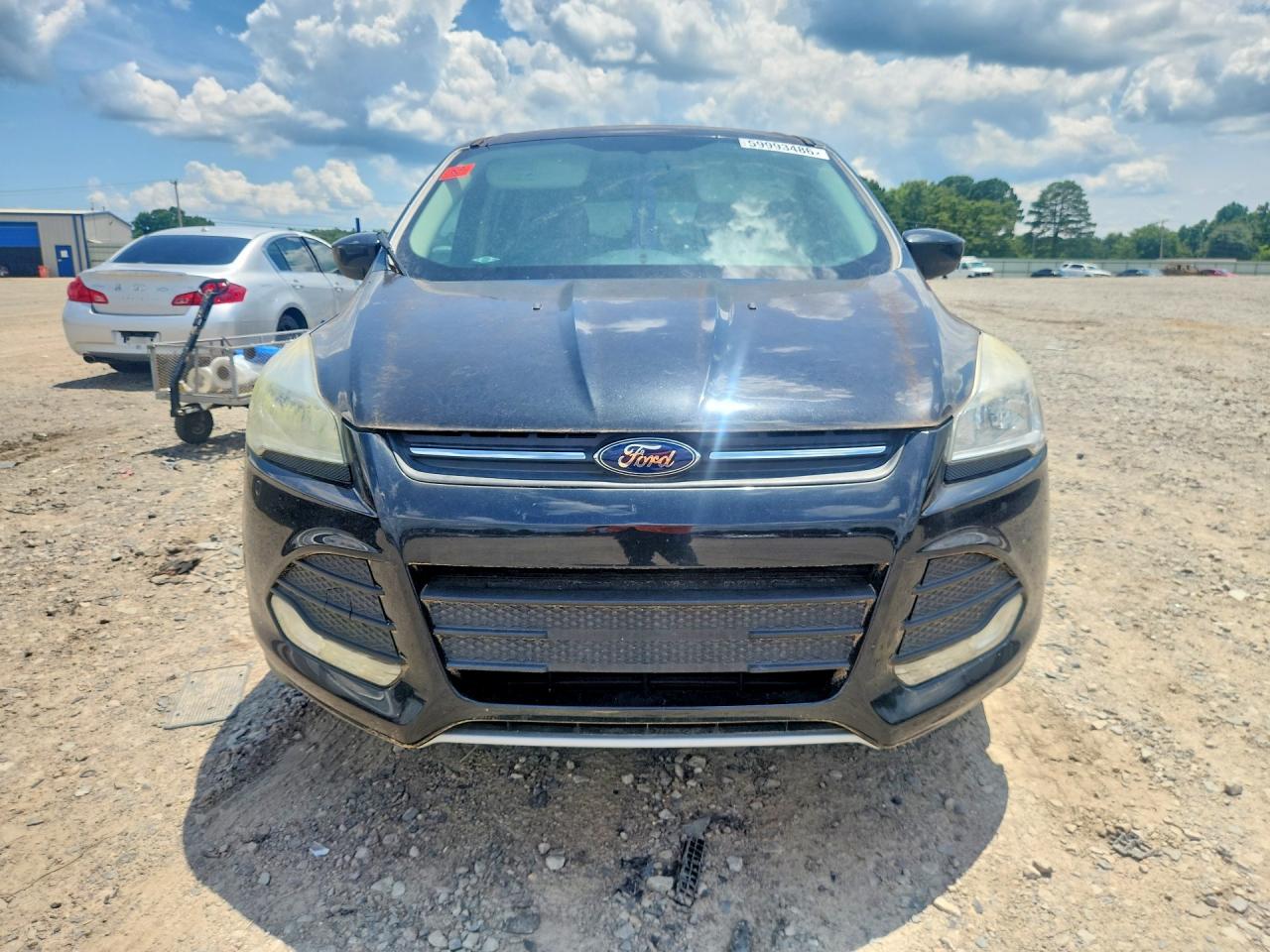 2014 Ford Escape Se Black vin: 1FMCU0GX0EUA27344