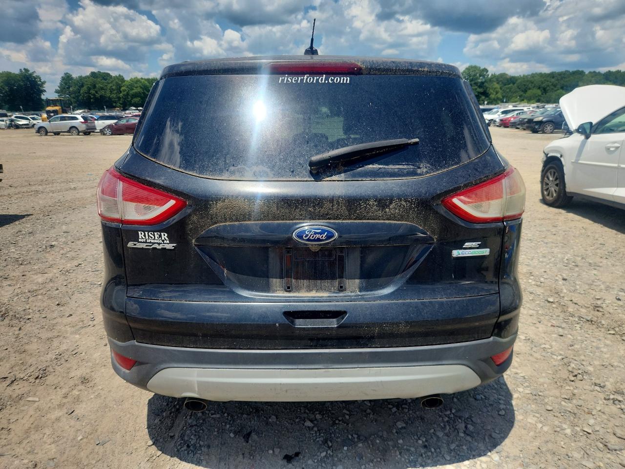 2014 Ford Escape Se Black vin: 1FMCU0GX0EUA27344