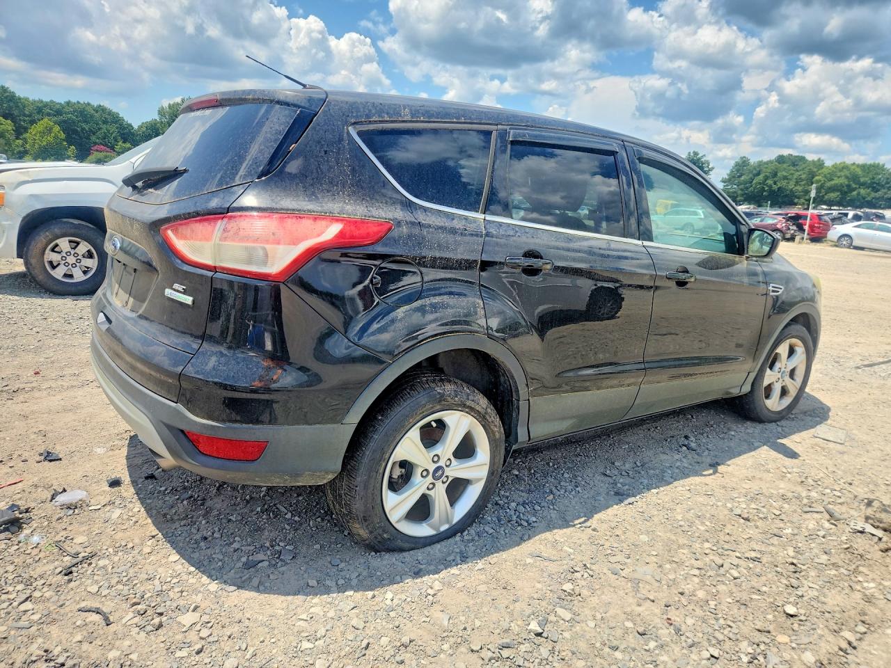 2014 Ford Escape Se Black vin: 1FMCU0GX0EUA27344