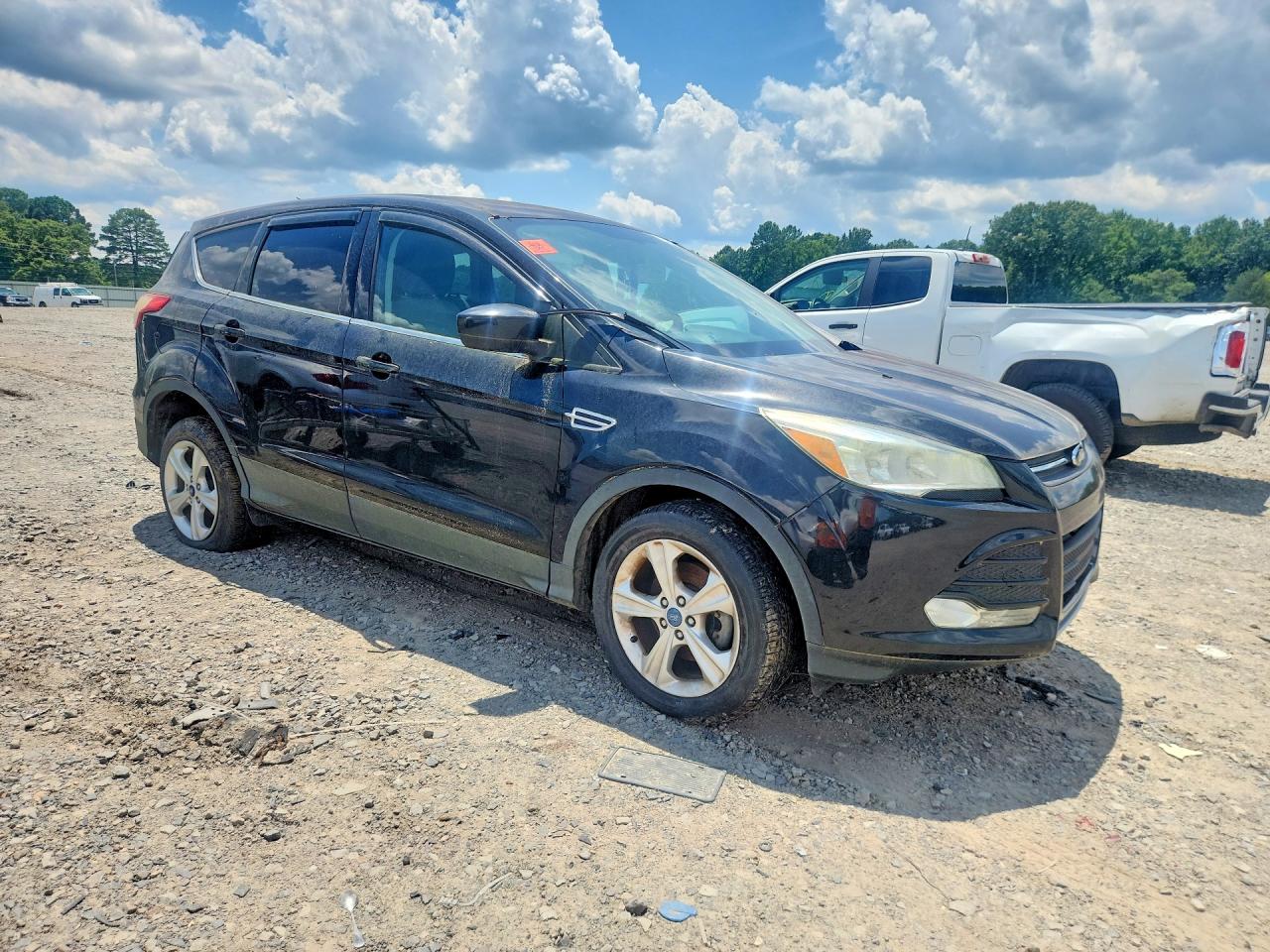 2014 Ford Escape Se Black vin: 1FMCU0GX0EUA27344