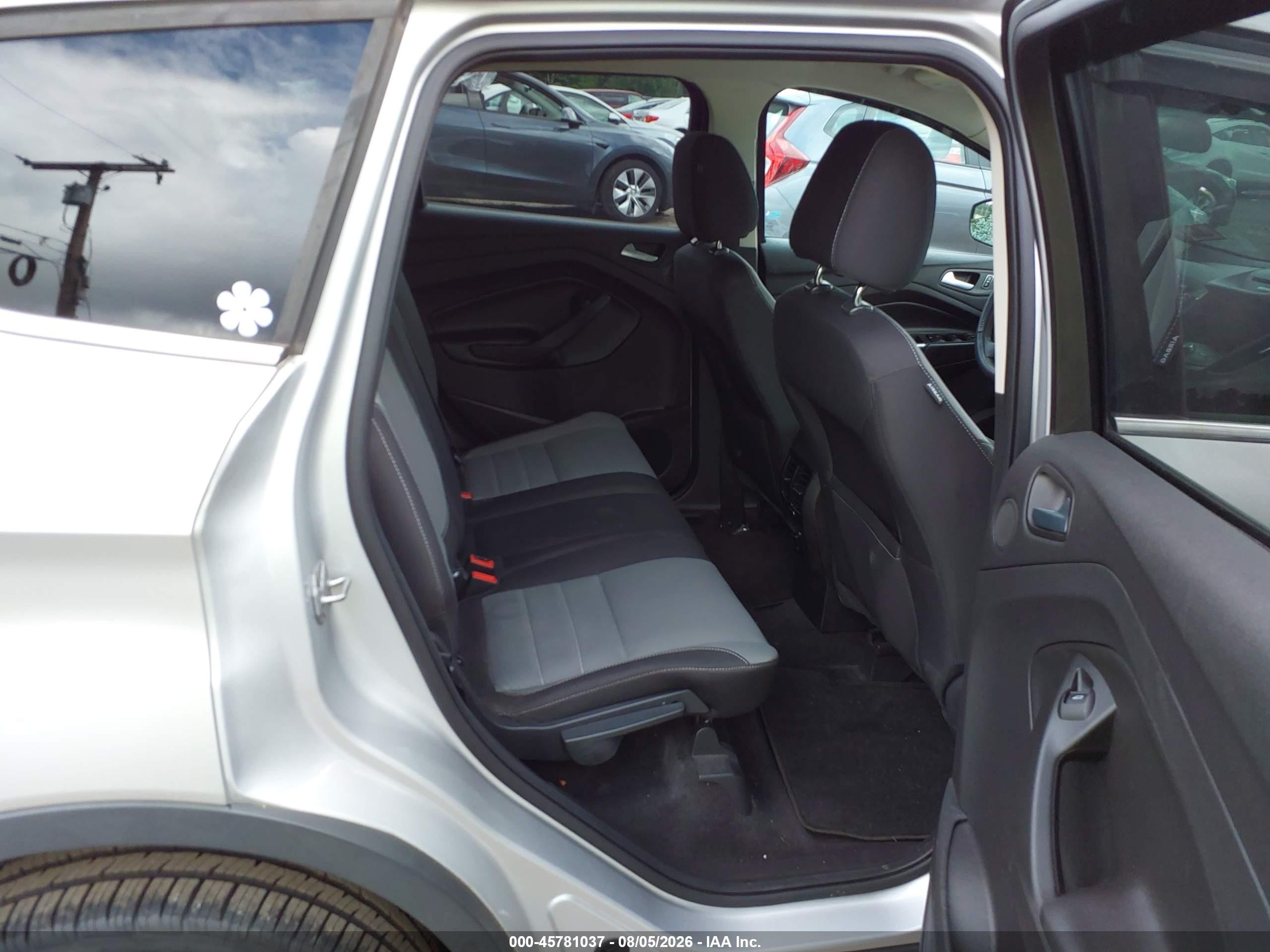 2014 Ford Escape Se Silver vin: 1FMCU0GX0EUA42619