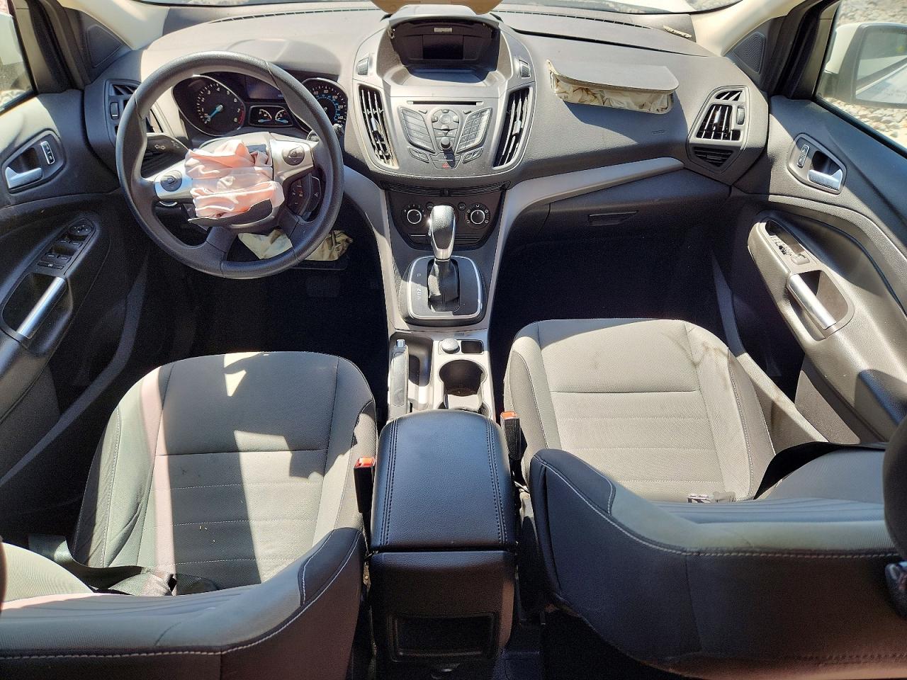 2014 Ford Escape Se White vin: 1FMCU0GX0EUA93098