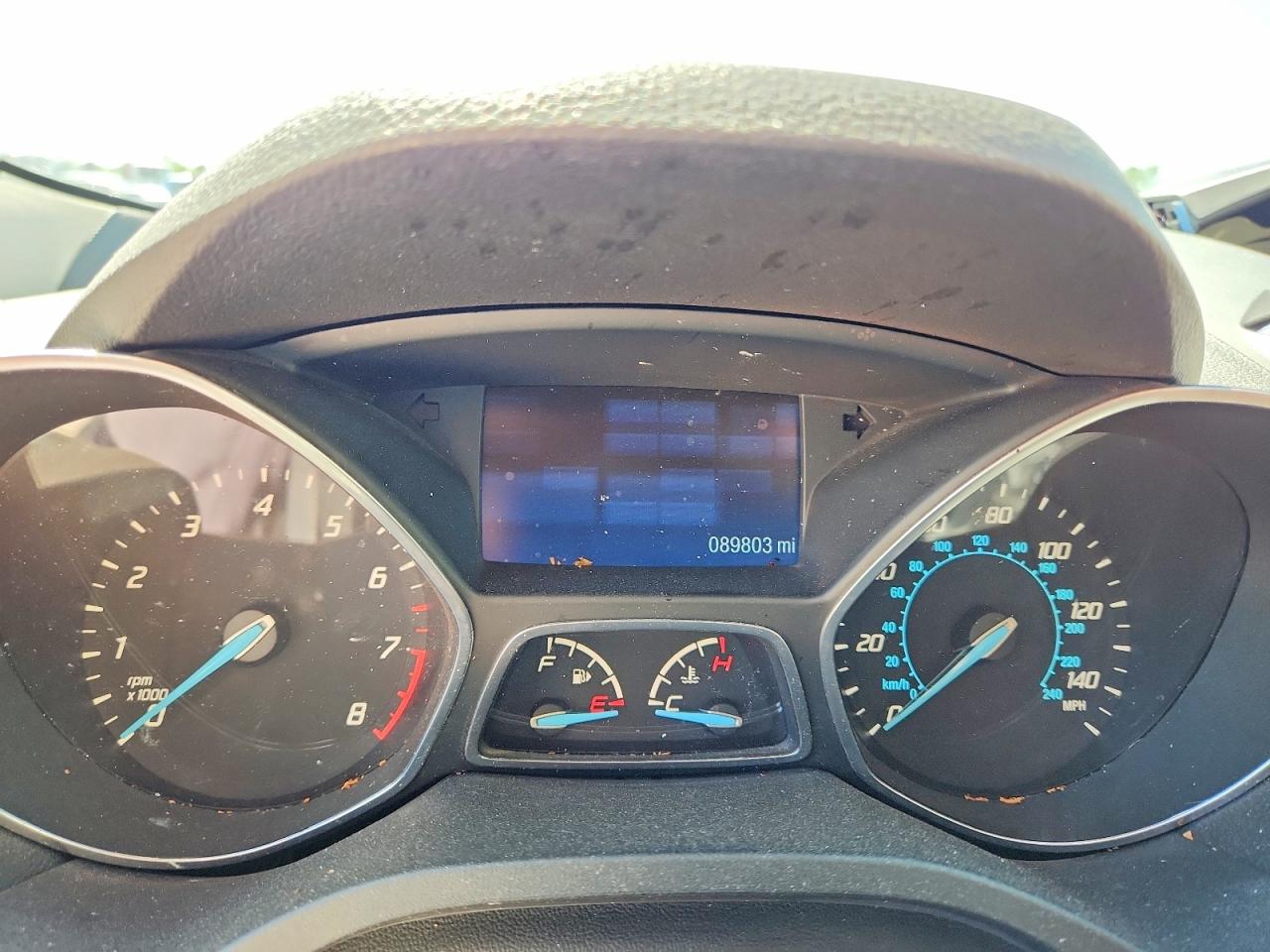 2014 Ford Escape Se White vin: 1FMCU0GX0EUA93098