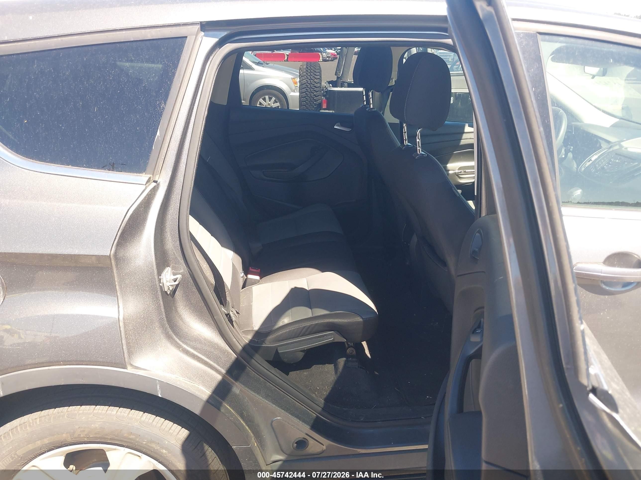 2014 Ford Escape Se Gray vin: 1FMCU0GX0EUB23765