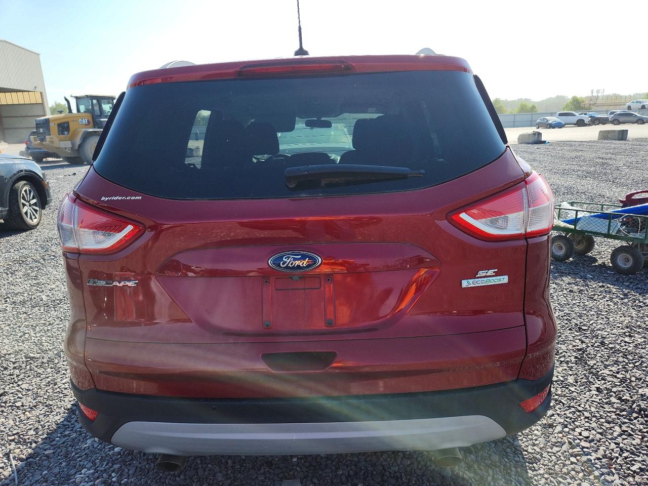 2014 Ford Escape Se Maroon vin: 1FMCU0GX0EUB41814