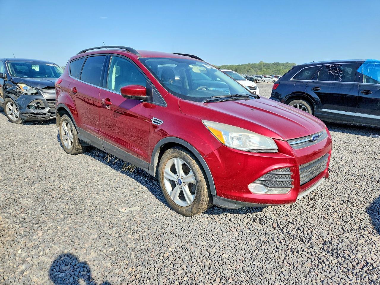 2014 Ford Escape Se Maroon vin: 1FMCU0GX0EUB41814