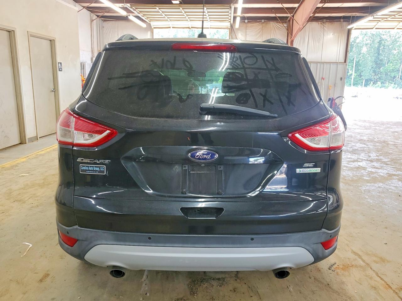 2014 Ford Escape Se Черный vin: 1FMCU0GX0EUB53686