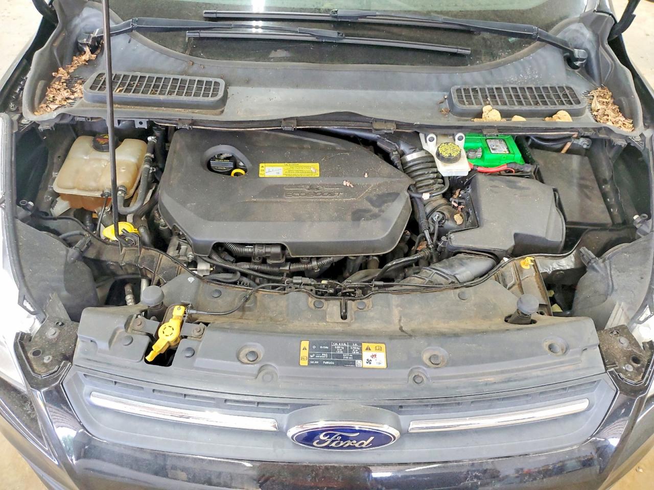 2014 Ford Escape Se Черный vin: 1FMCU0GX0EUB53686