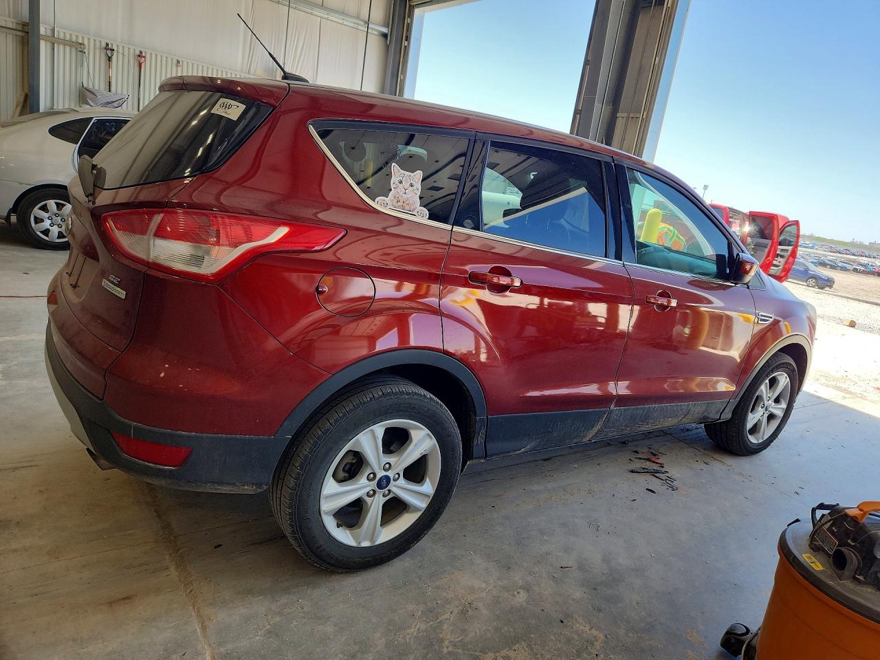 2014 Ford Escape Se Maroon vin: 1FMCU0GX0EUB62730