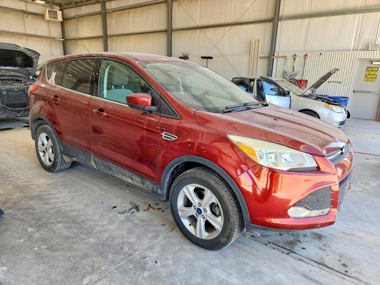 2014 Ford Escape Se Maroon vin: 1FMCU0GX0EUB62730
